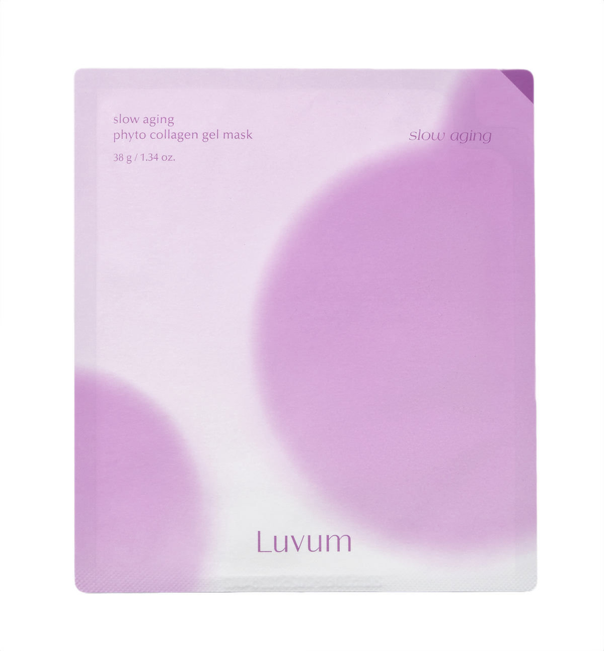 Luvum LUVUM SLOW AGING PHYTO COLLAGEN GEL MASK Hydrożelowa maska z roślinnym fitokolagenem i peptydami 33 g — Składniki i ocena