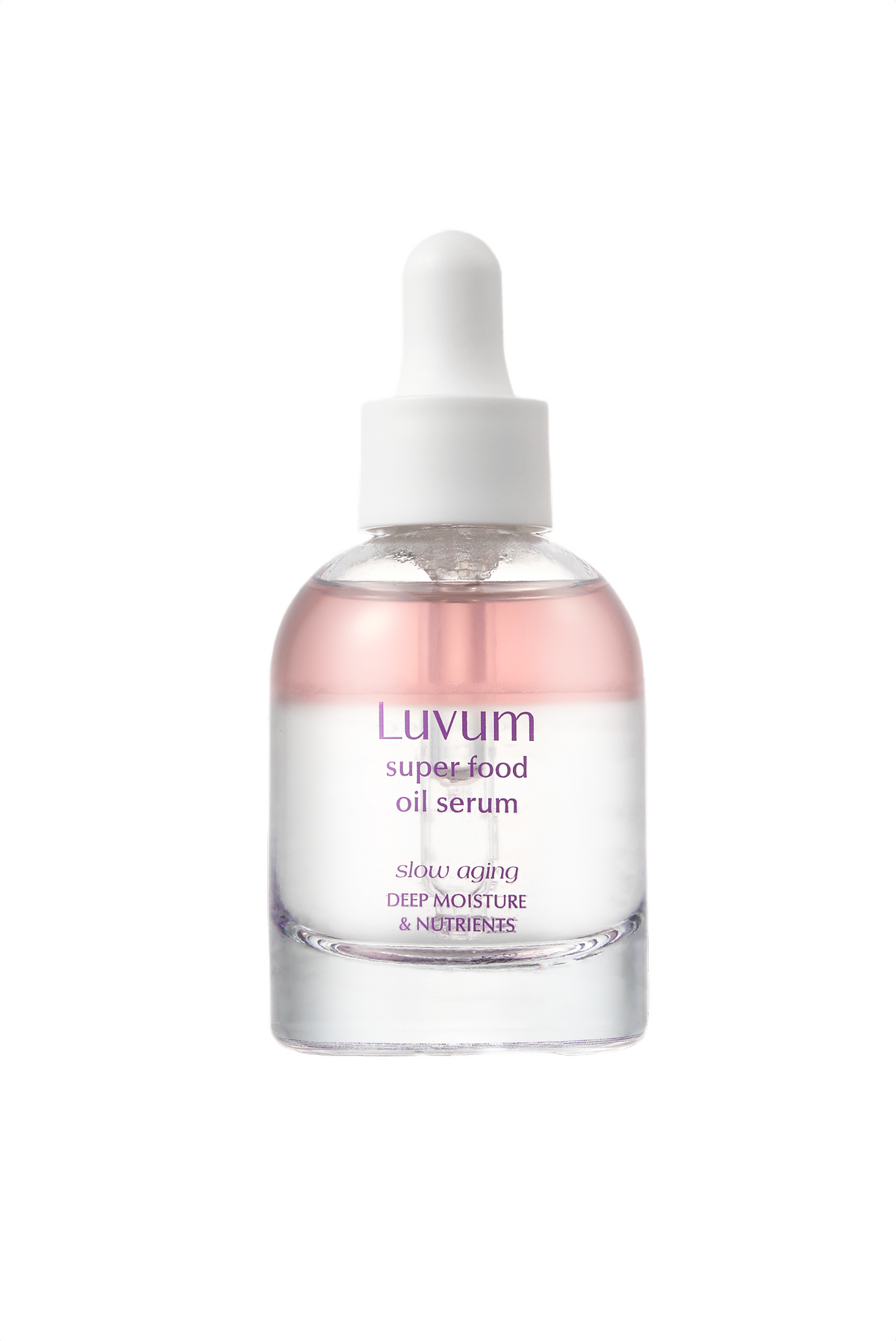 Luvum LUVUM SLOW AGING SUPER FOOD OIL SERUM Dwufazowe serum olejowe roślinnymi peptydami 30 ml — Składniki i ocena