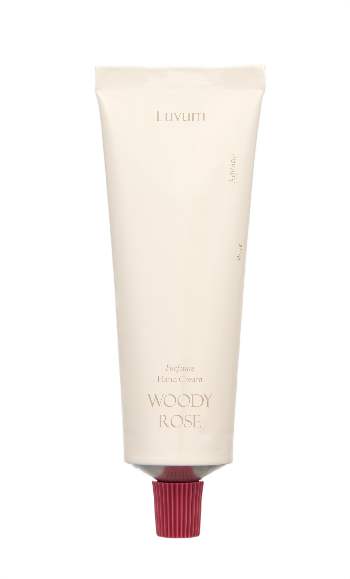 Luvum LUVUM PERFUME HANDCREAM WOODY ROSE Lekki, nawilżający krem do rąk o zapachu róży i drzewa sandałowego 50 ml — Składniki i ocena