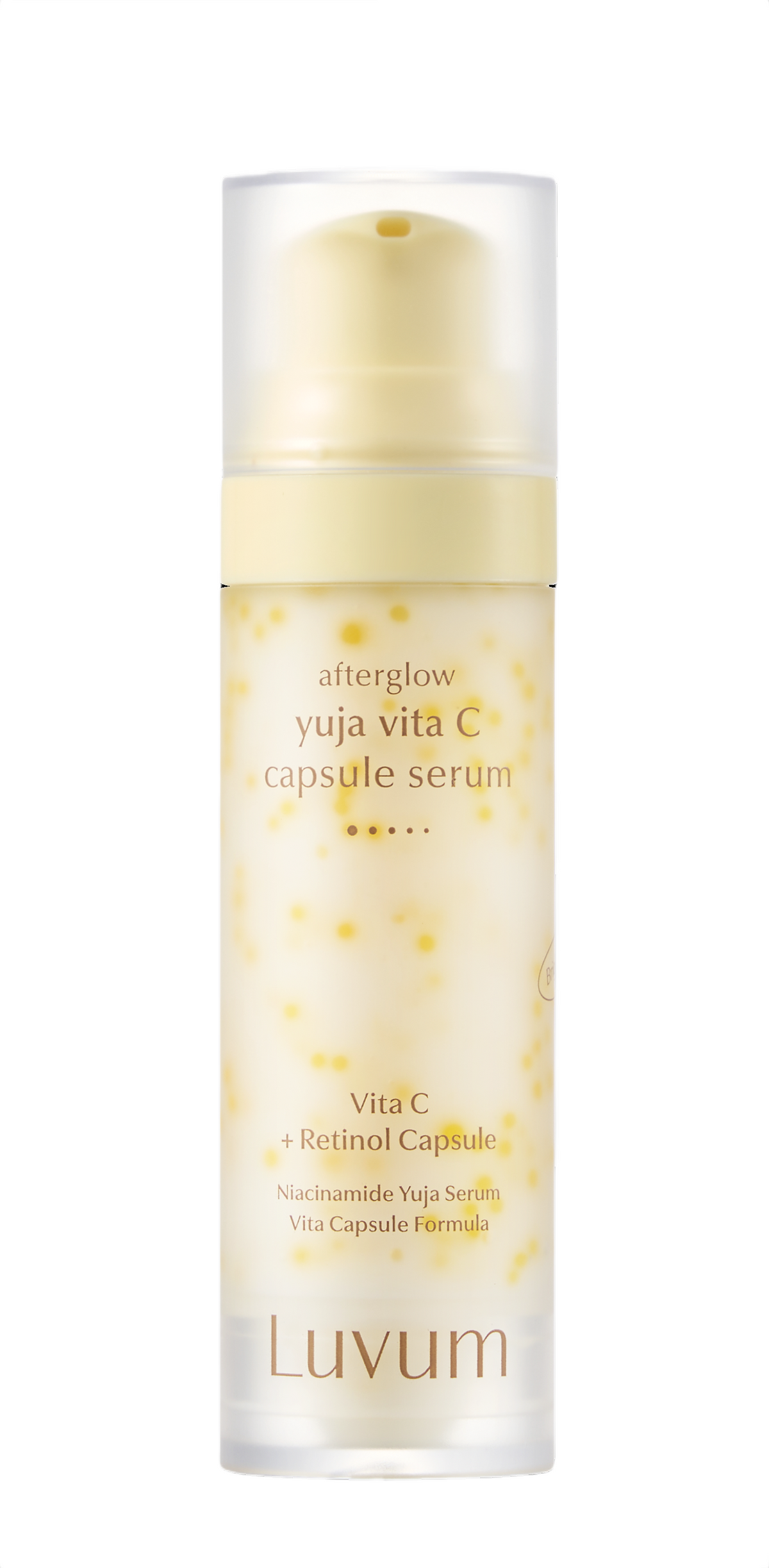 Luvum LUVUM AFTERGLOW YUJA VITA C Serum z kapsułkami z witaminą C i retinolem 30 ml — Składniki i ocena