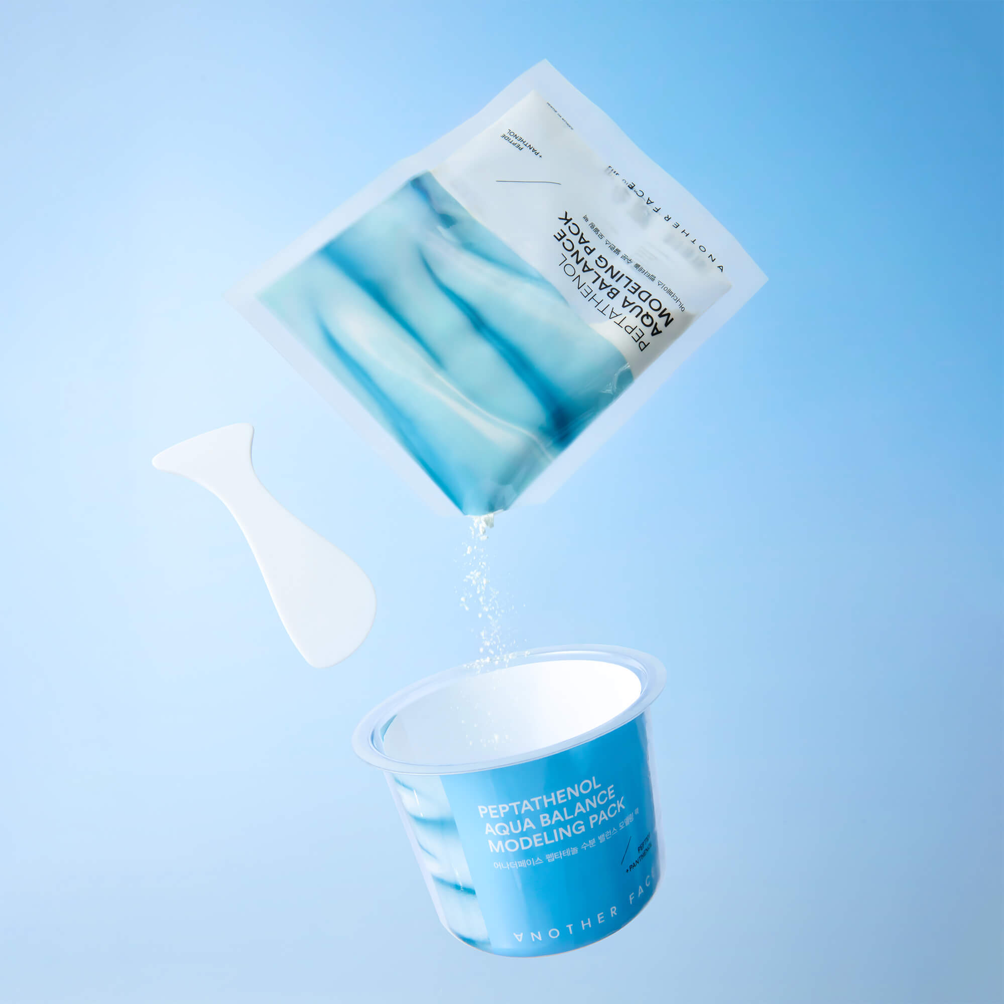 ANOTHER FACE PEPTATHENOL AQUA BALANCE MODELING PACK Reinigende Tonmaske 28 g #3