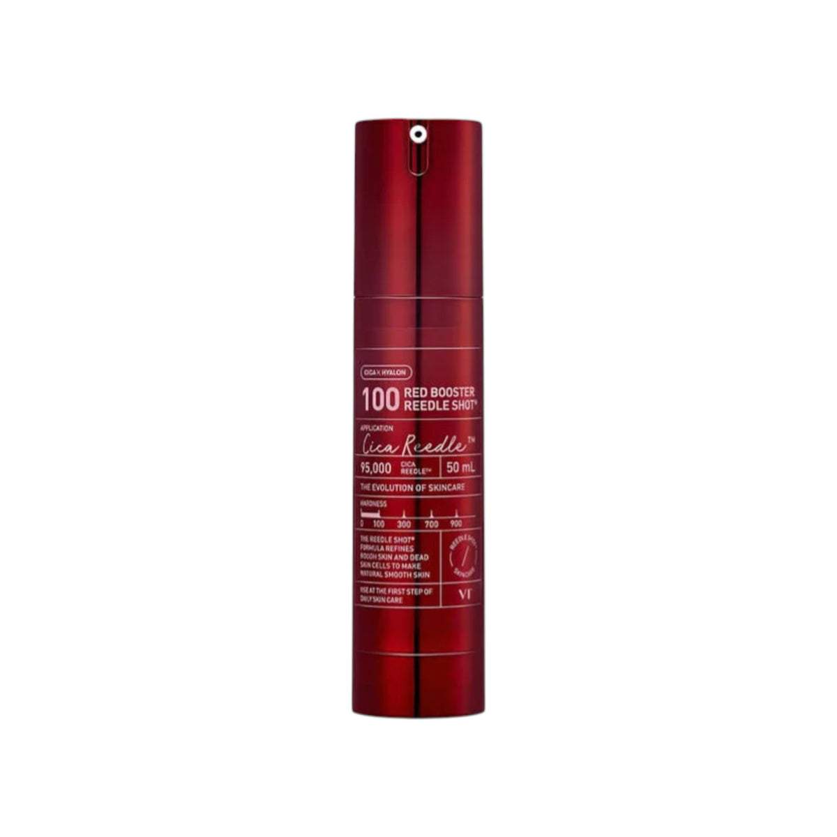 VT Cosmetics VT COSMETICS RED BOOSTER REEDLE SHOT100 Regenerujące serum do twarzy z mikroigłami 50 ml