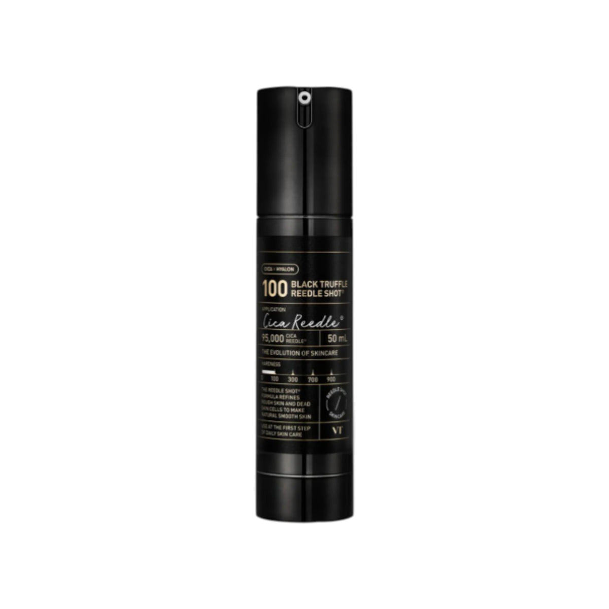 VT Cosmetics VT COSMETICS BLACK TRUFFLE REEDLE SHOT 100 Przeciwzmarszczkowe serum do twarzy z ekstraktem z czarnej trufli 50 ml — Składniki i ocena