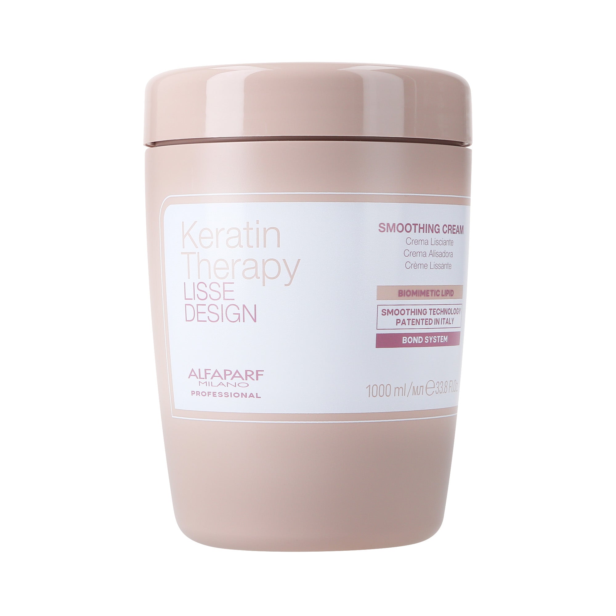 ALFAPARF KERATIN THERAPY LISSE DESIGN SMOOTHING CREAM Krem wygładzający do włosów 1000 ml