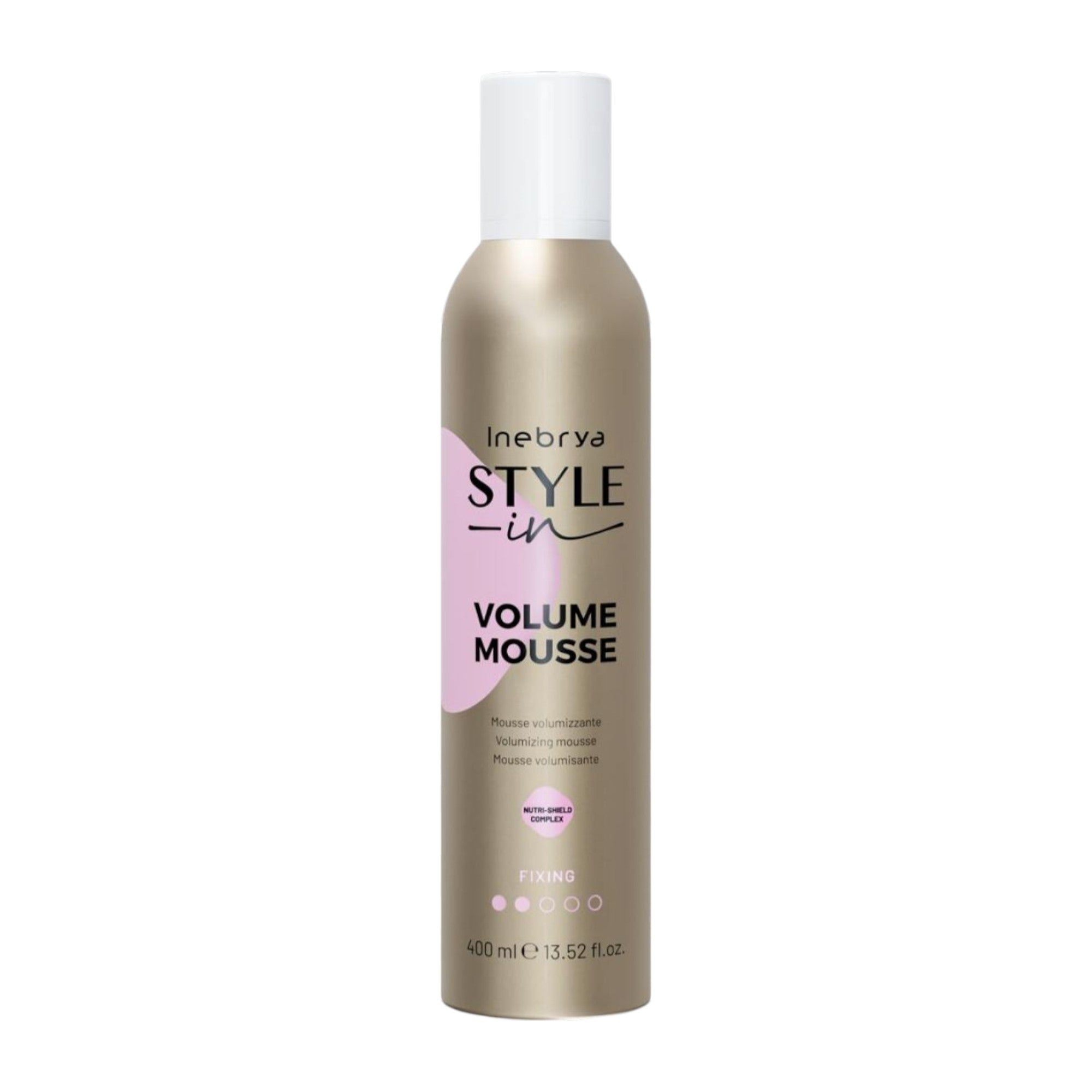 INEBRYA STYLE-IN VOLUME Mousse coiffante volumisante tenue moyenne 400 ml