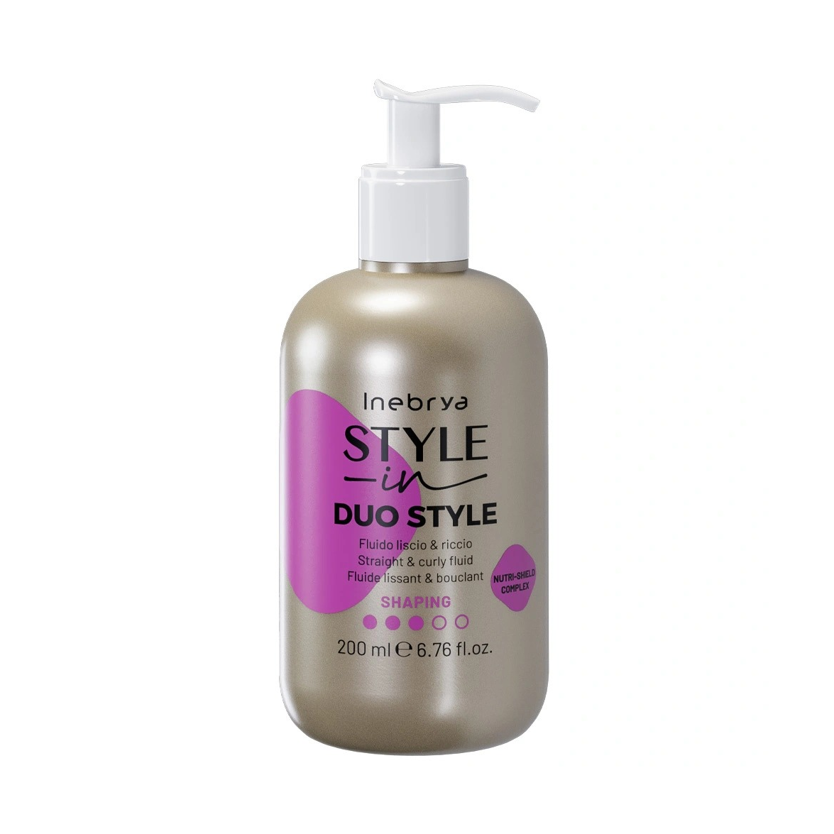 INEBRYA STYLE-IN DUO STYLE Wygładzające serum do włosów kręconych 200ml