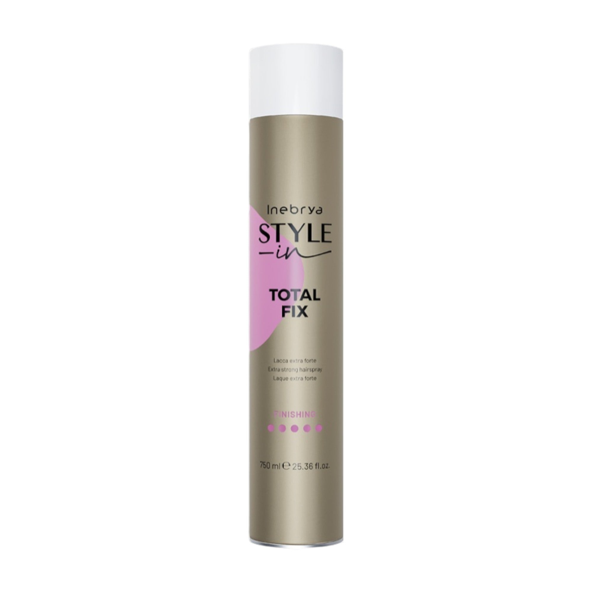 INEBRYA STYLE-IN TOTAL FIX Haarspray mit sehr starkem Halt 750 ml