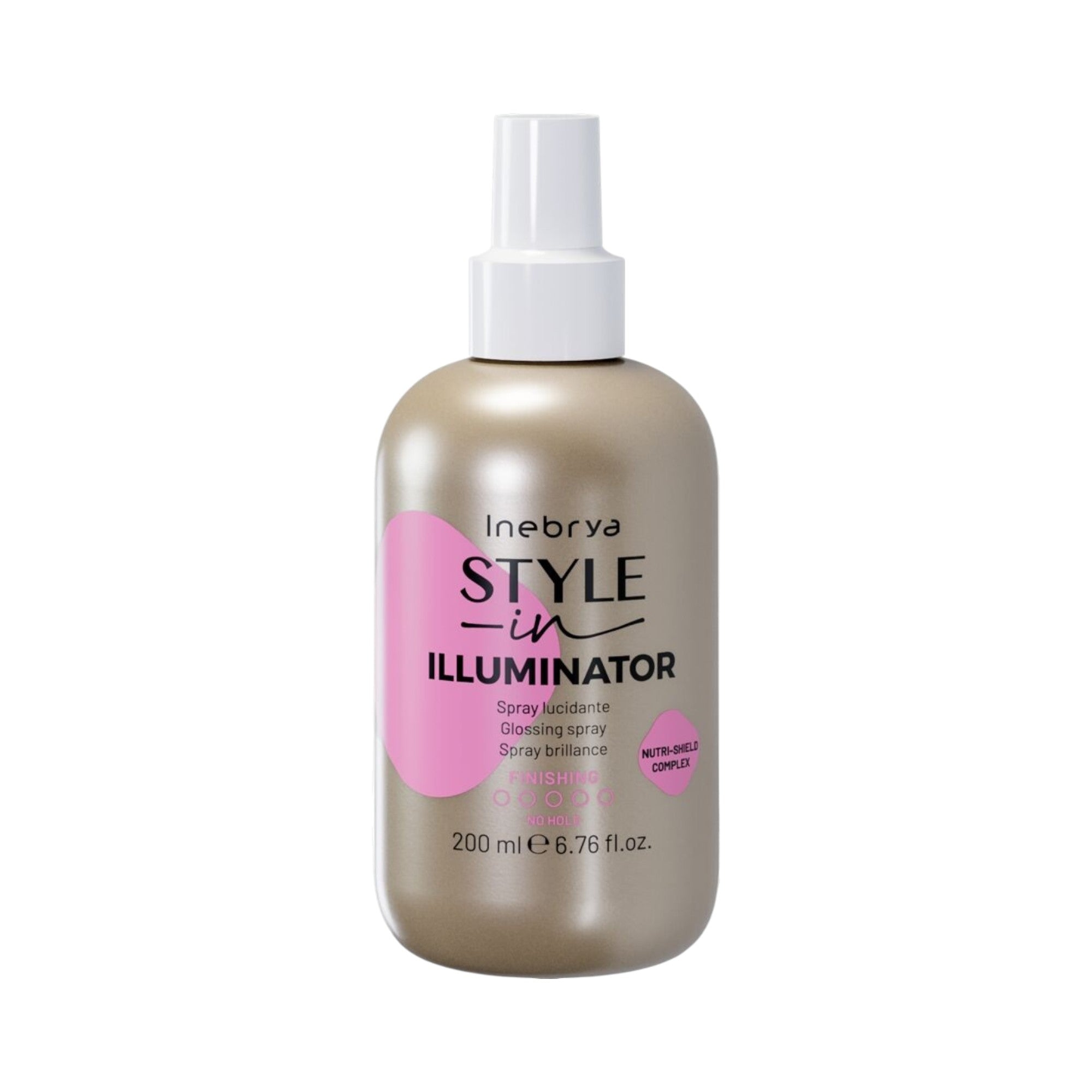 INEBRYA STYLE-IN ILLUMINATOR Glänzendes Haar-Stylingspray 200 ml