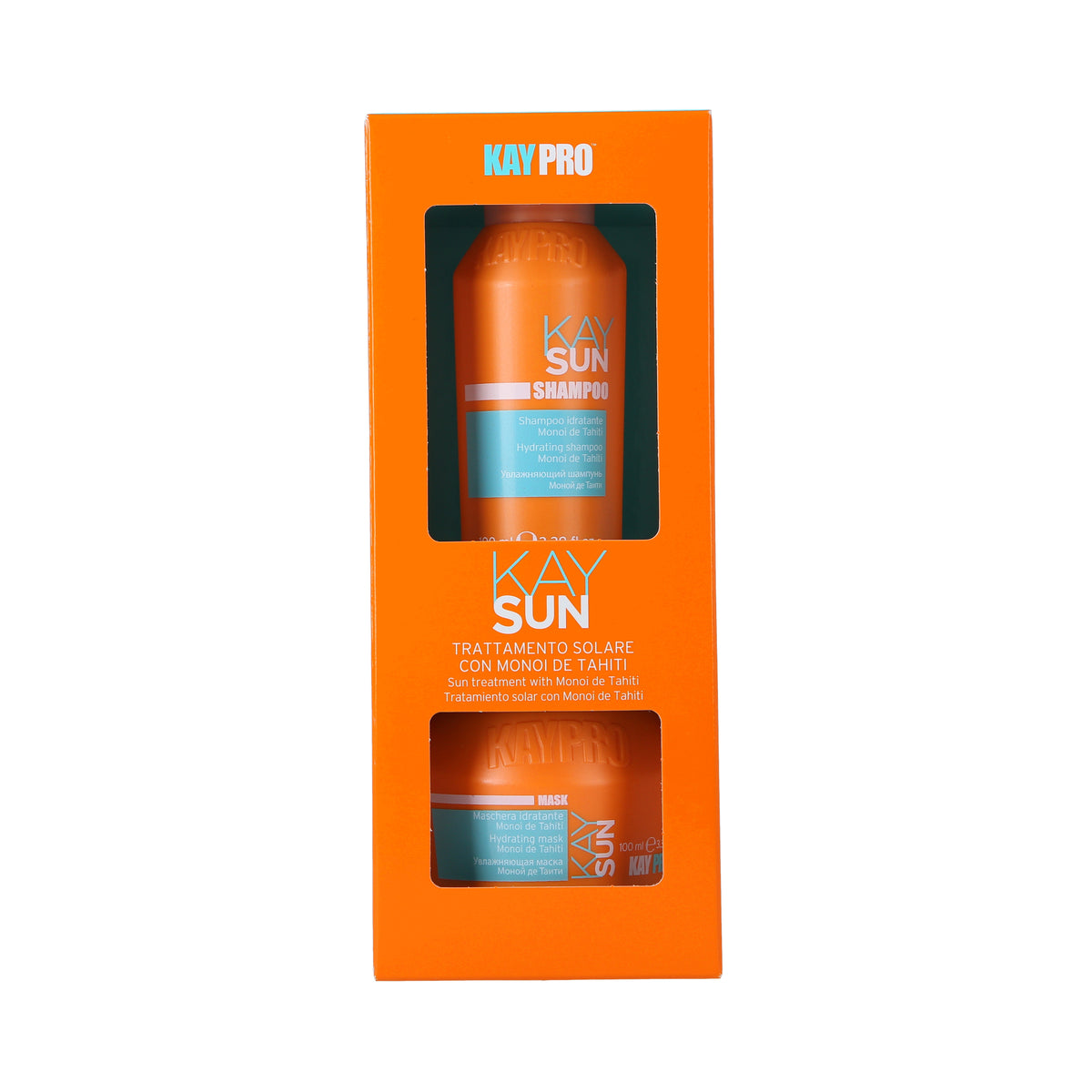 KayPro KAYPRO KAY SUN SET  Regenerujący zestaw do włosów po intensywnej ekspozycji słonecznej 2 x 100 ml