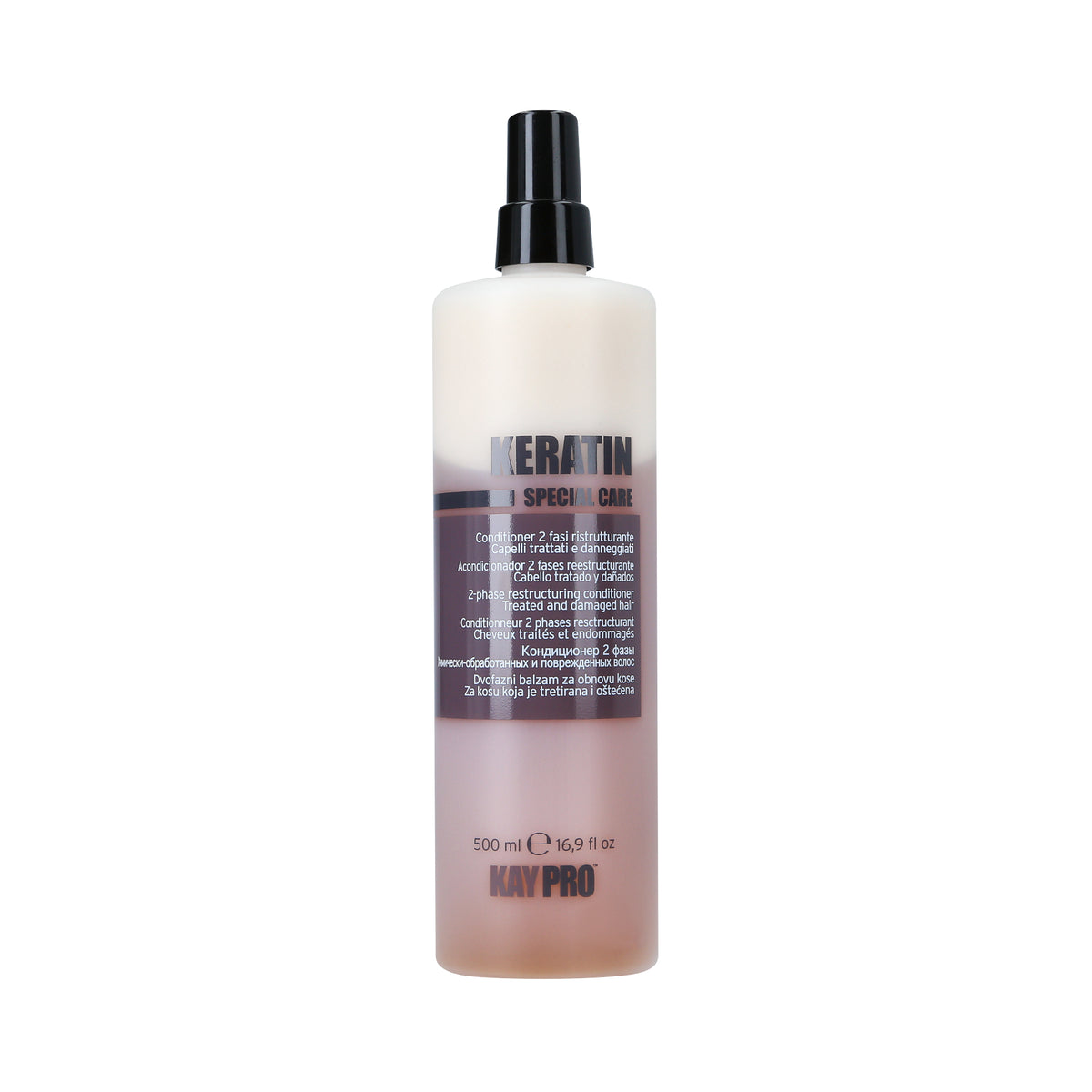 KayPro KAYPRO KERATIN Dwufazowa keratynowa odżywka do włosów 500 ml