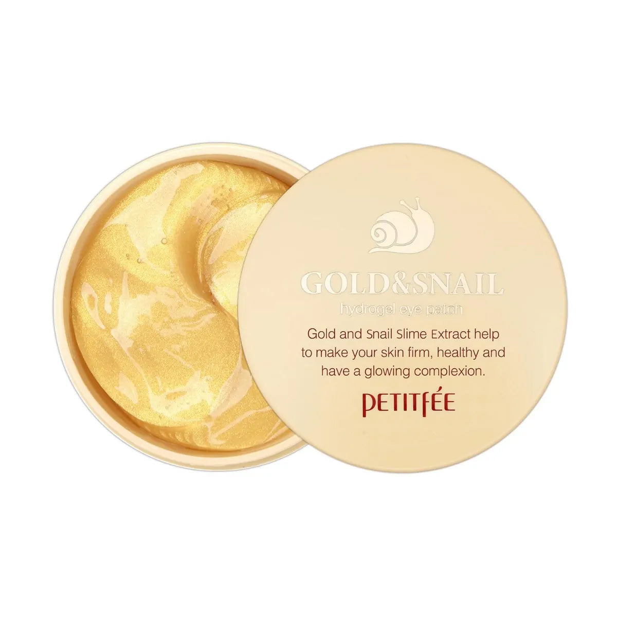 PETITFEE GOLD&SNAIL HYDROGEL EYE PATCH Hydrogel Augenklappen mit Schneckenschleim 60 Stk.