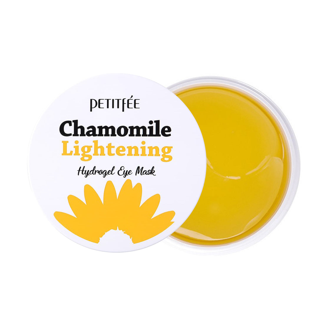 PETITFEE CHAMOMILE LIGHTENING HYDROGEL EYE MASK Hydrogel Augenpads 60 Stk.