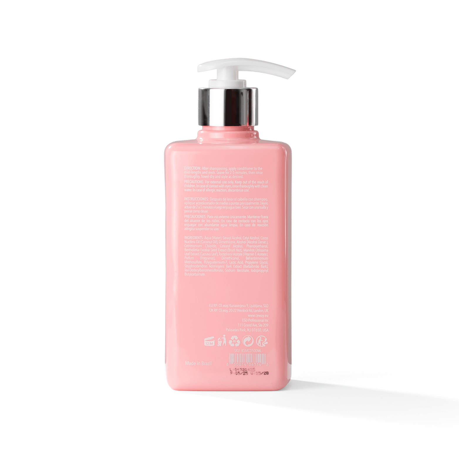 KERAPOD SMOOTH Odżywka wygładzająca do wszystkich rodzajów włosów 500ml #2