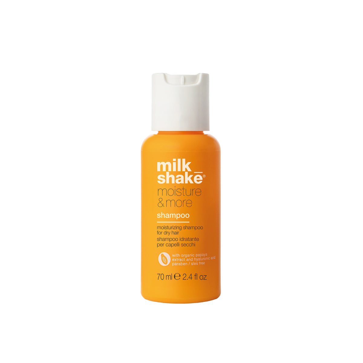 Milk Shake MILK SHAKE MOISTURE & MORE Nawilżający szampon do włosów suchych i osłabionych 70 ml