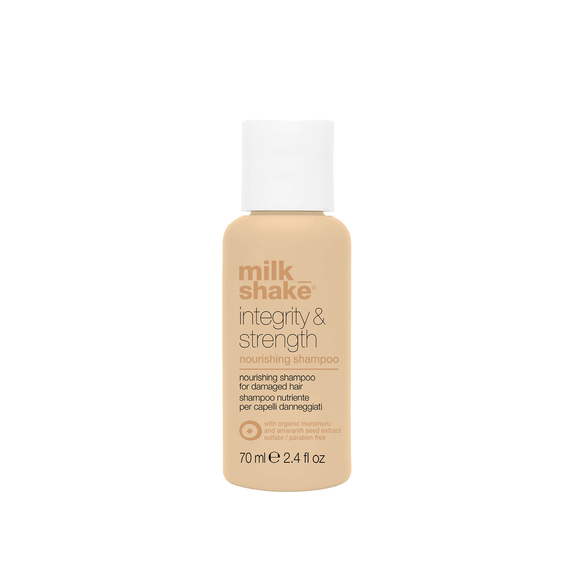 Milk Shake MILK SHAKE INTEGRITY & STRENGTH NOURISHING Odżywczy szampon do włosów zniszczonych 70 ml — Składniki i ocena