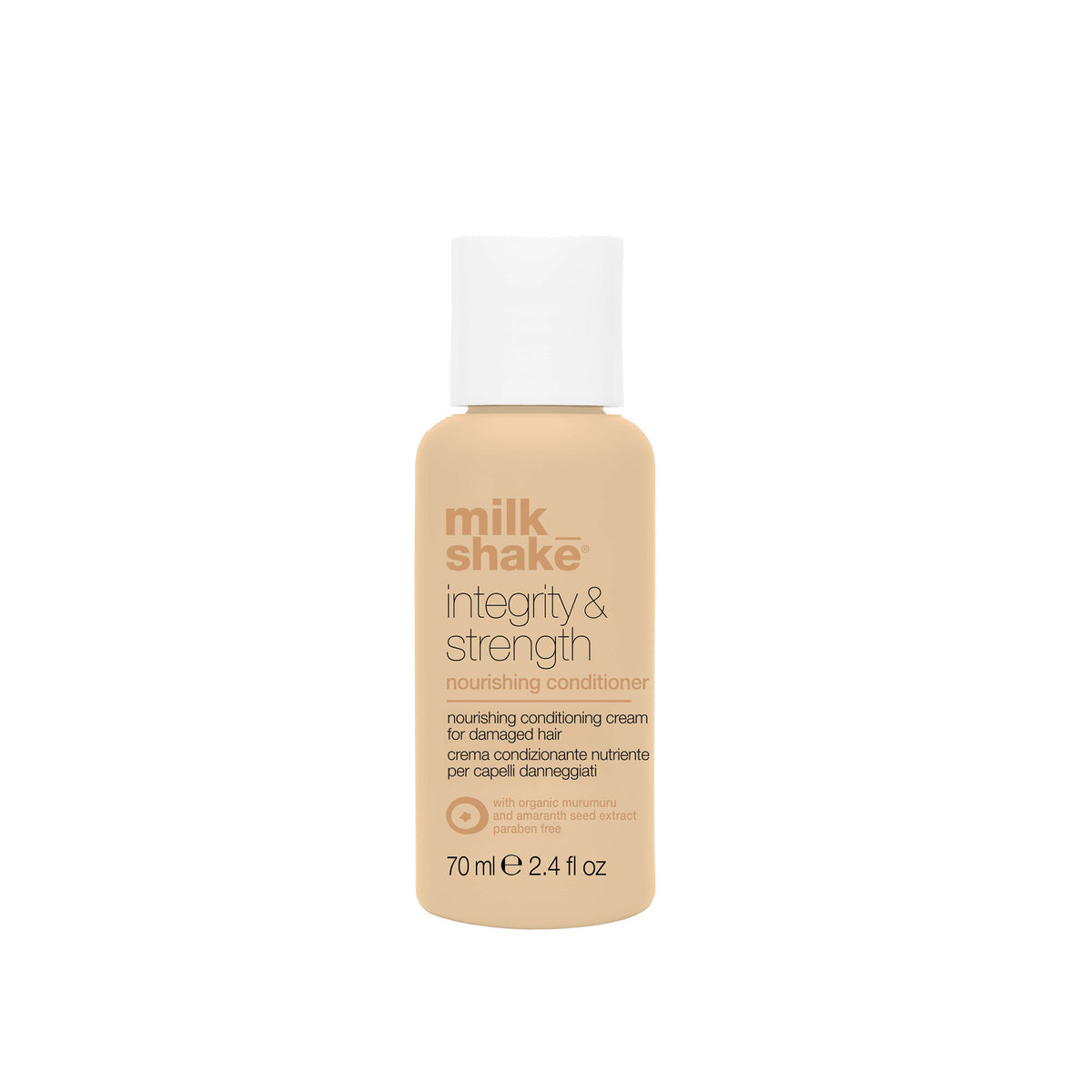 Milk Shake MILK SHAKE INTEGRITY & STRENGTH NOURISHING Intensywnie regenerująca odżywka do włosów 70 ml