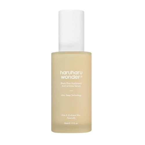Haruharu Wonder HARUHARU WONDER BLACK RICE HYALURONIC ANTI-WRINKLE Przeciwzmarszczkowe serum do twarzy 50 ml — Składniki i ocena