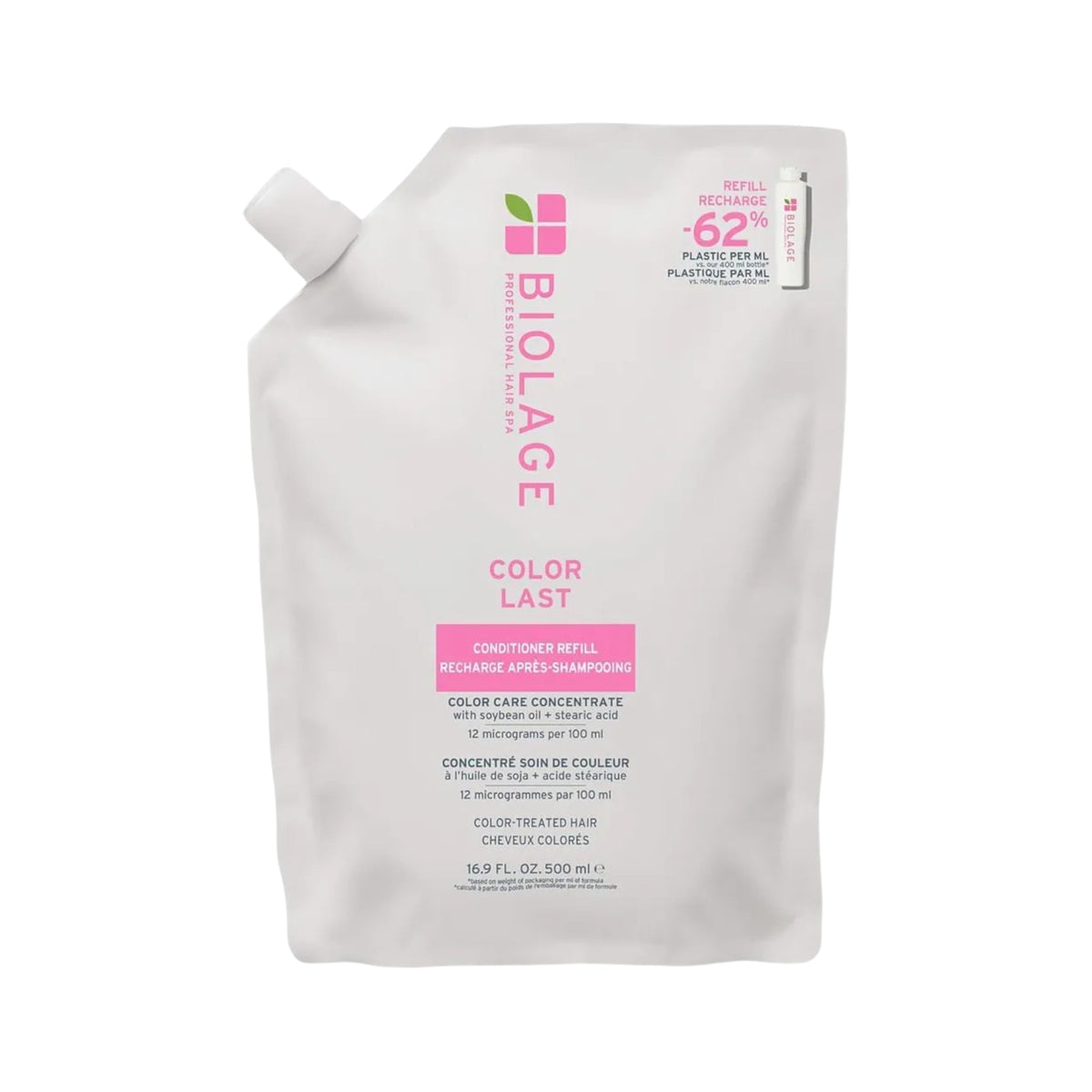 Biolage BIOLAGE COLOR LAST Odżywka do włosów farbowanych zapobiegająca blaknięciu koloru REFILL 500 ml — Składniki i ocena