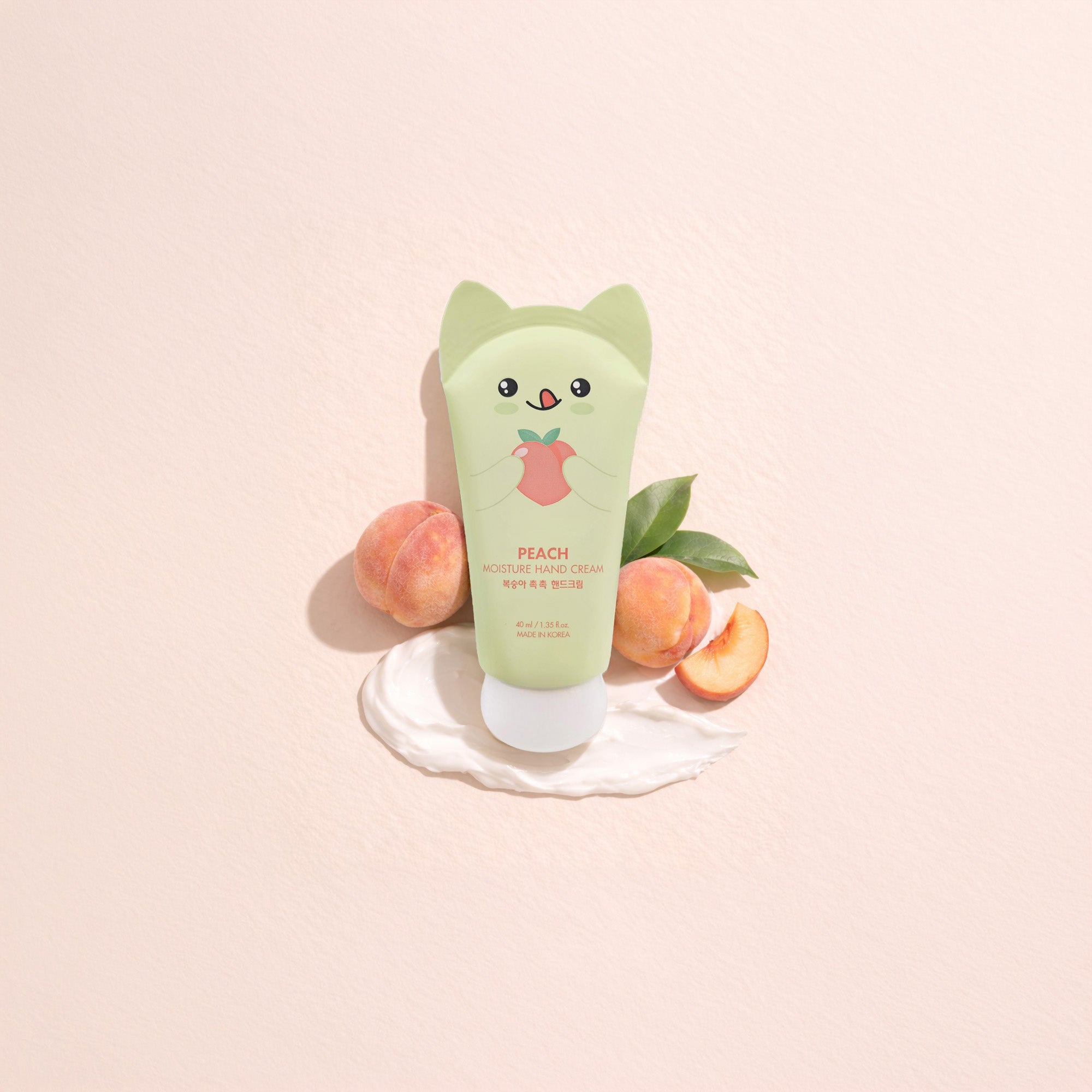 QURET Crema mani idratante con acido ialuronico, Pesca 40 ml #2