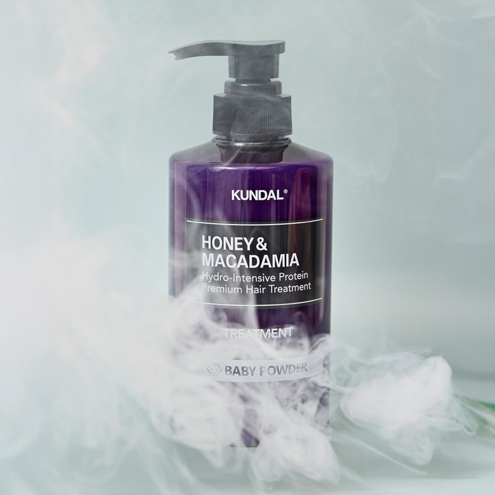 KUNDAL HONEY & MACADAMIA Intensywnie nawilżająca odżywka do włosów Baby Powder 500 ml #2