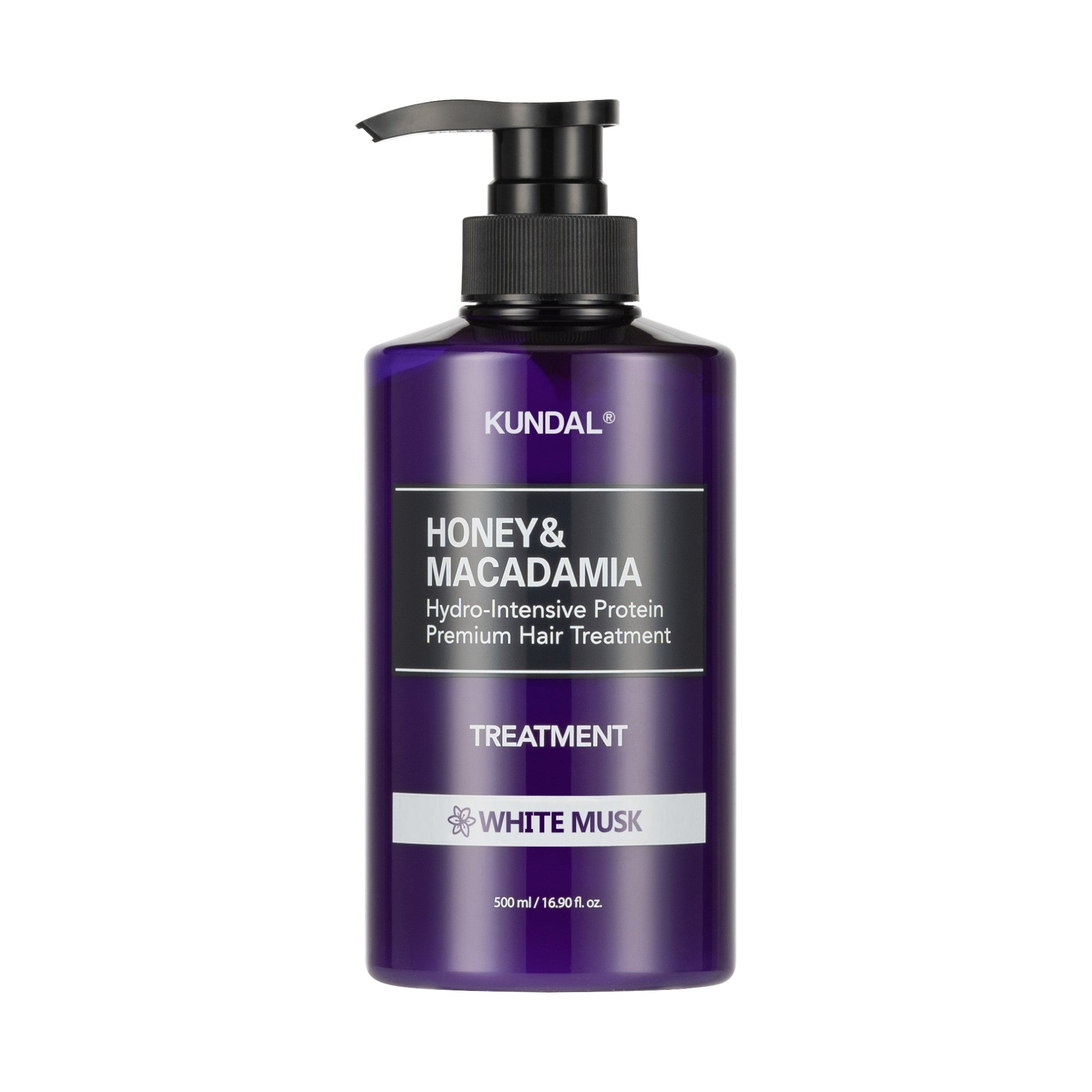 KUNDAL HONEY & MACADAMIA Intensywnie nawilżająca odżywka do włosów White Musk 500 ml