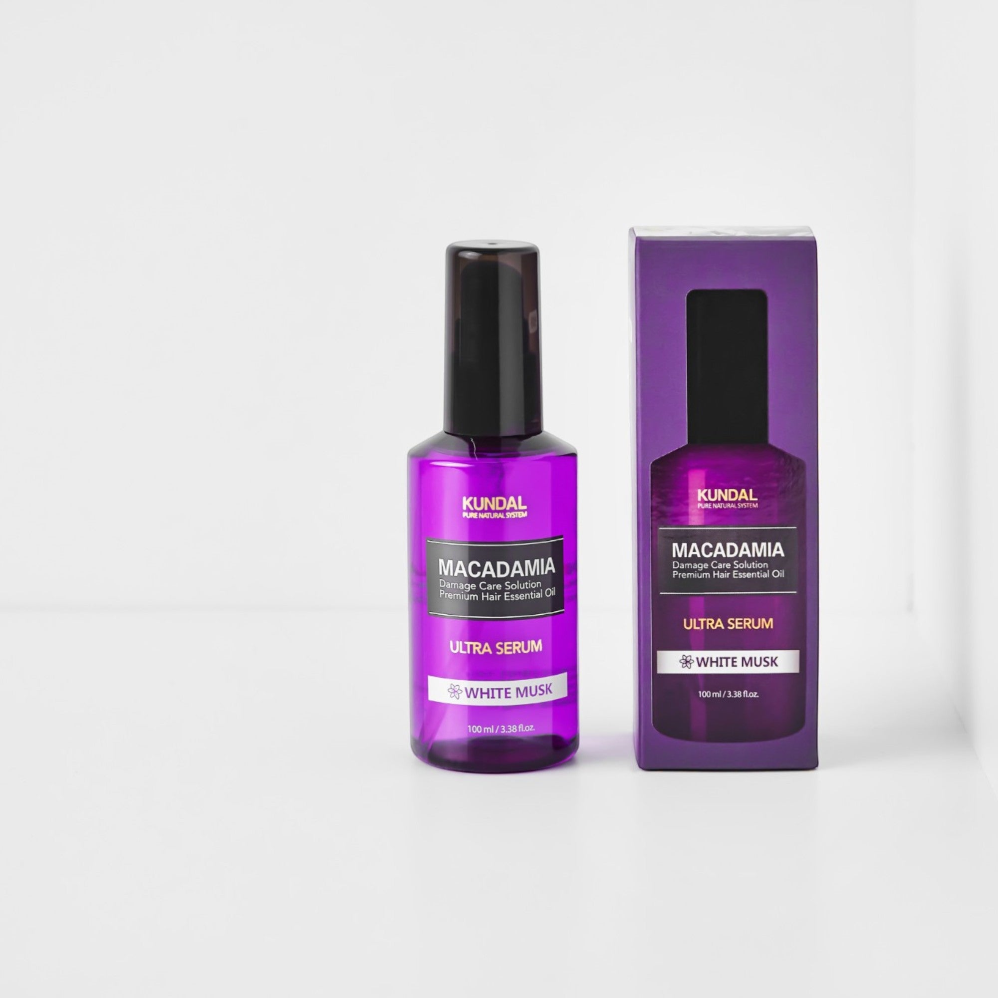 KUNDAL MACADAMIA ULTRA HAIR SERUM Intensywnie regenerujące serum do włosów White Musk 100 ml #4