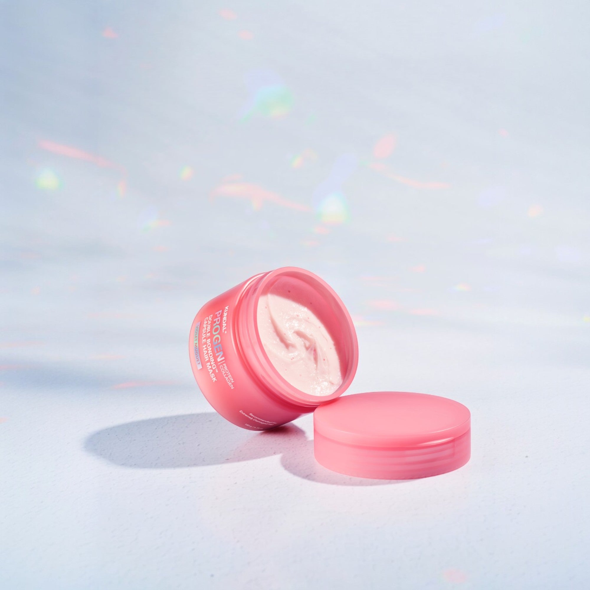KUNDAL PROGEN DOUBLE BONDING CAPSULE Intensywnie regenerująca maska odbudowująca wiązania włosa Violet Muguet 180 g #4