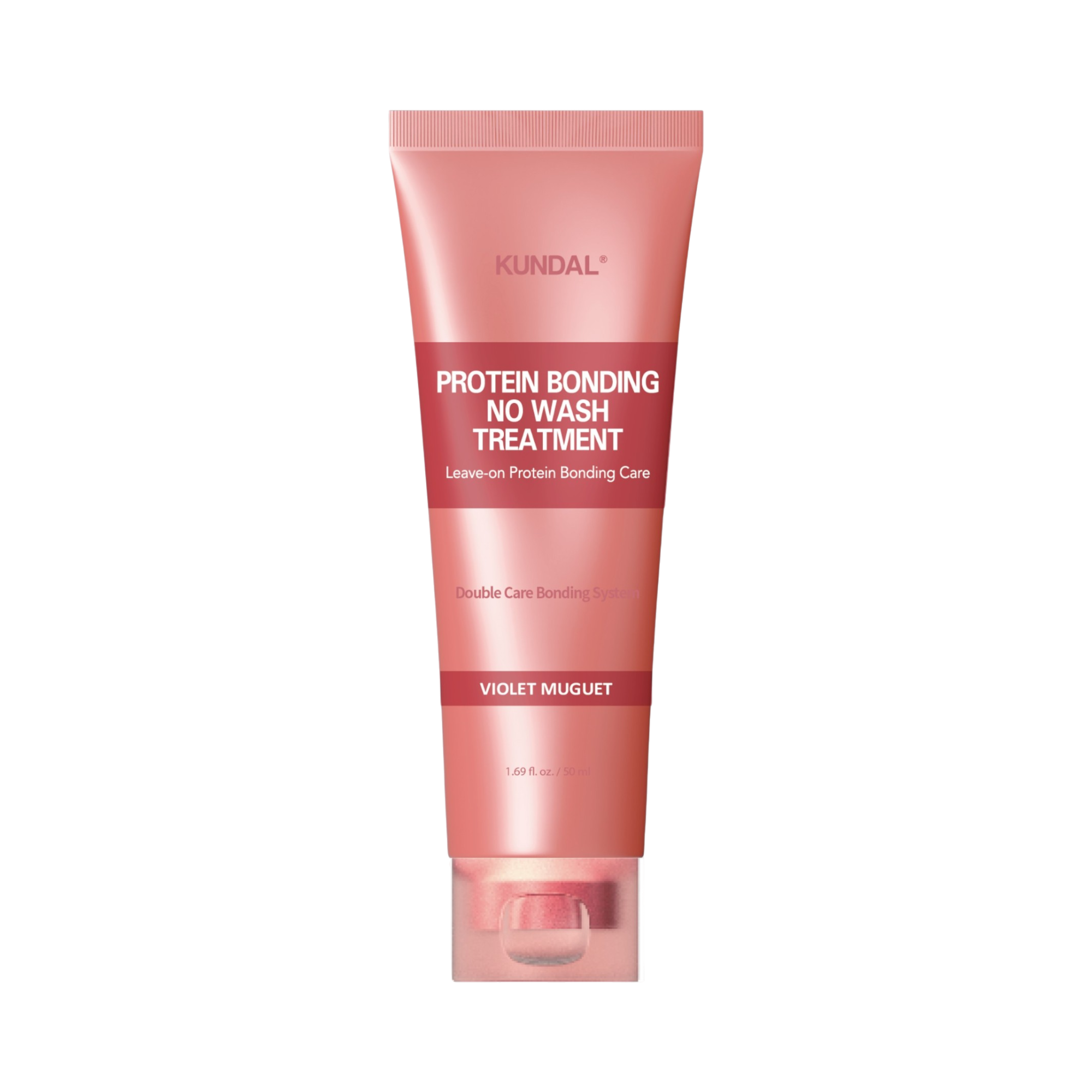 KUNDAL PROTEIN BONDING NO WASH Intensywnie wzmacniająca kuracja bez spłukiwania Violet Muguet 50 ml