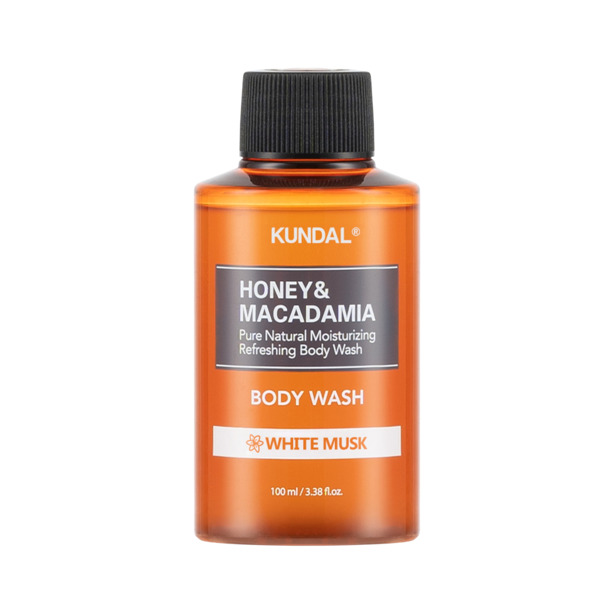 KUNDAL HONEY & MACADAMIA Odświeżający żel do mycia ciała White Musk 100 ml