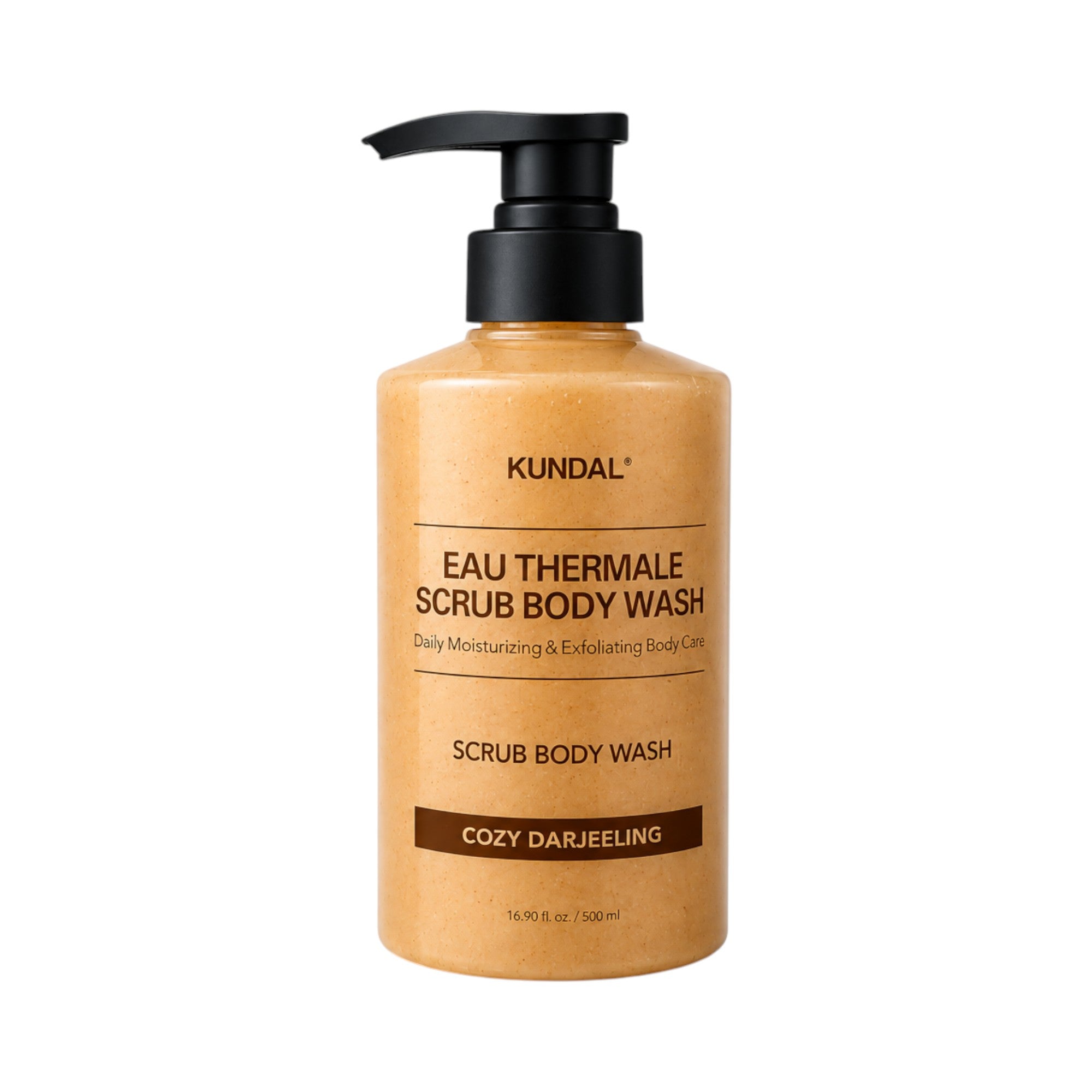 KUNDAL EAU THERMALE SCRUB BODY WASH Peelingujący żel pod prysznic Cozy Darjelin 500 ml