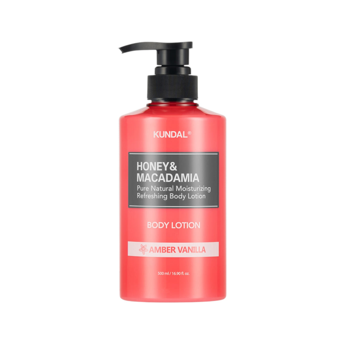 Kundal KUNDAL HONEY & MACADAMIA feuchtigkeitsspendend Körperlotion Amber Vanilla 500 ml