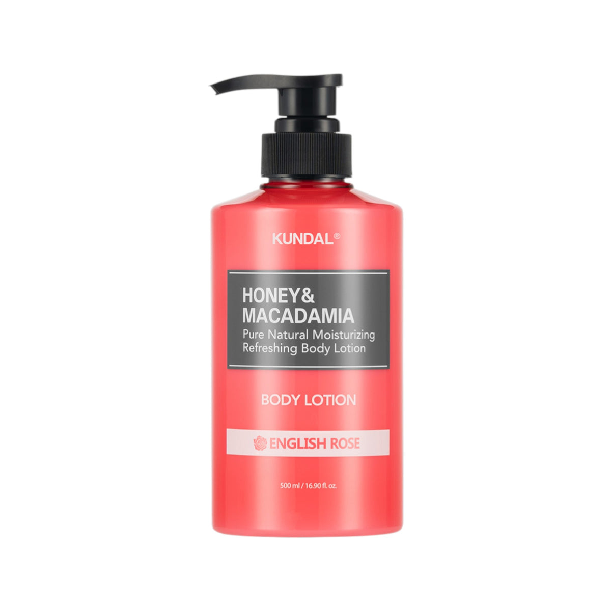 Kundal KUNDAL HONEY & MACADAMIA feuchtigkeitsspendend Körperlotion English Rose 500 ml