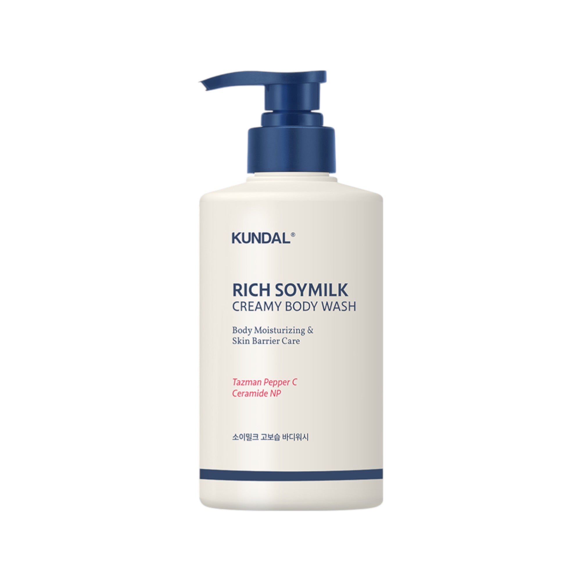 KUNDAL RICH SOYMILK CREAM Nawilżające mleczko pod prysznic Mellow Vanilla 500 ml