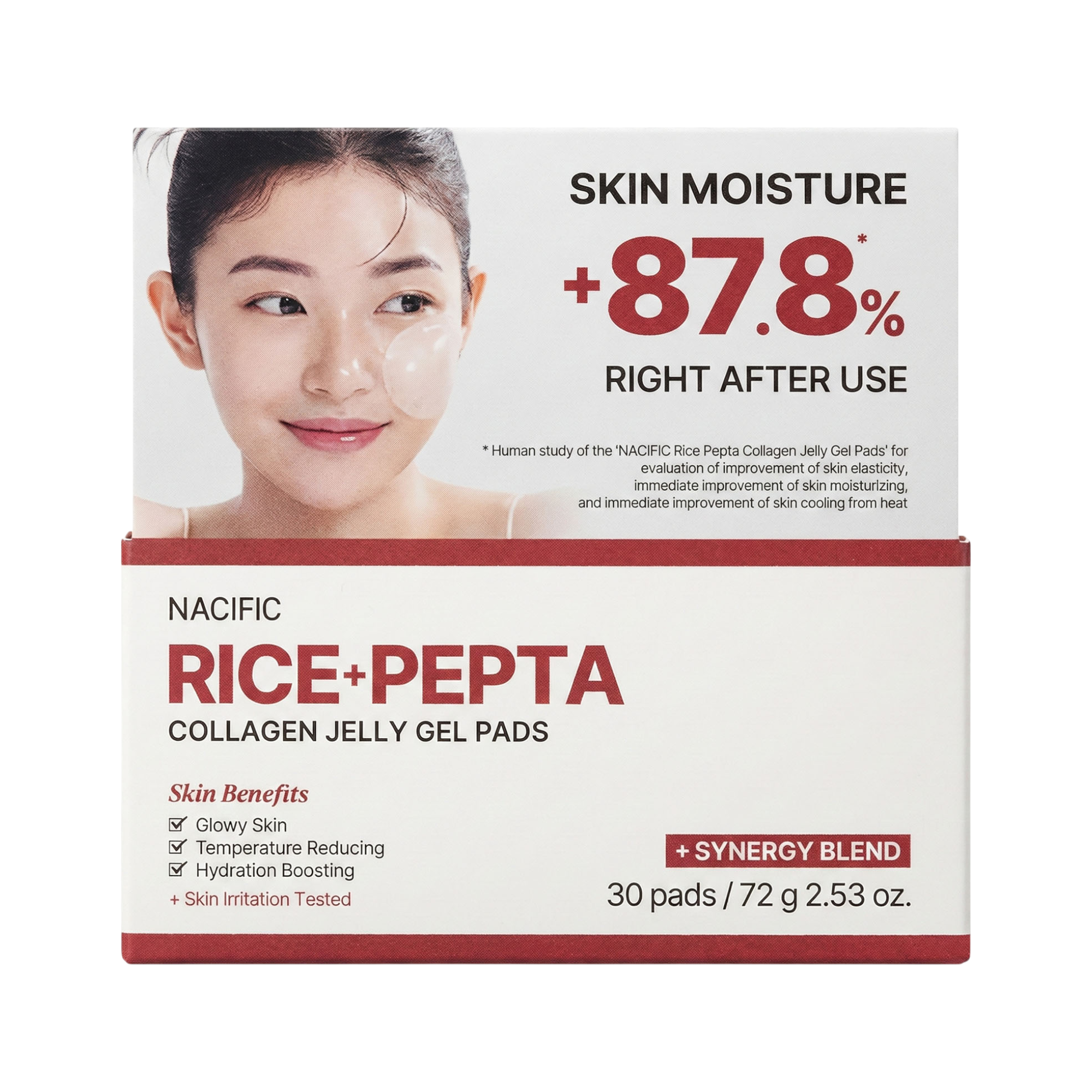 NACIFIC RICE+PEPTA COLLAGEN JELLY GEL PADS Pastiglie occhi al collagene idrogel 72 g (30 pz.) #2