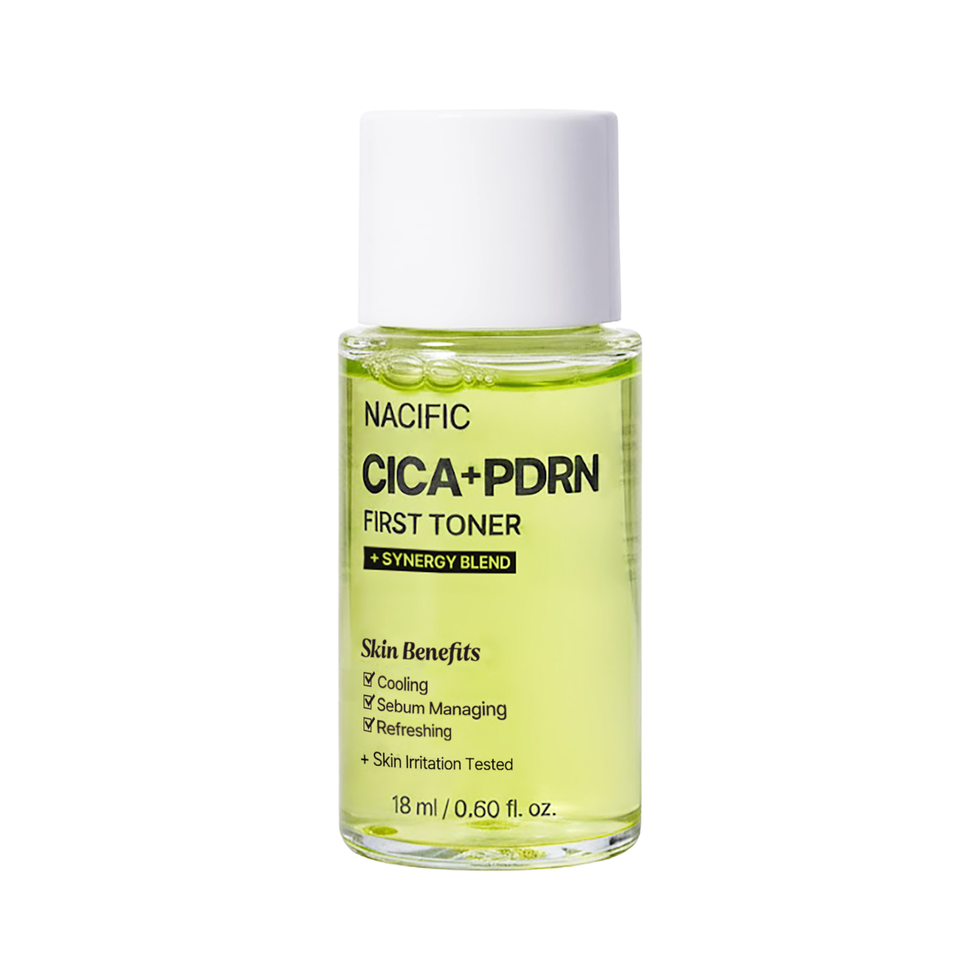 NACIFIC CICA PDRN FIRST TONER Kojąco-odświeżający tonik do twarzy 18 ml