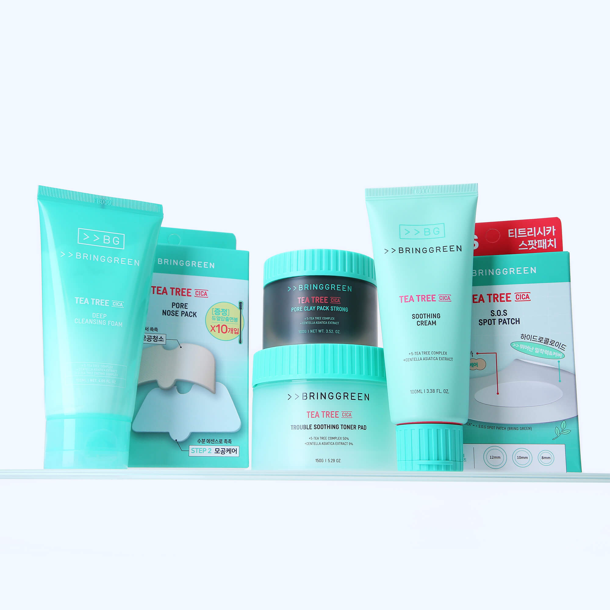 Masque à l'argile purifiant intense BRINGGREEN Tea Tree Cica Pore Clay Pack – 100 g #12