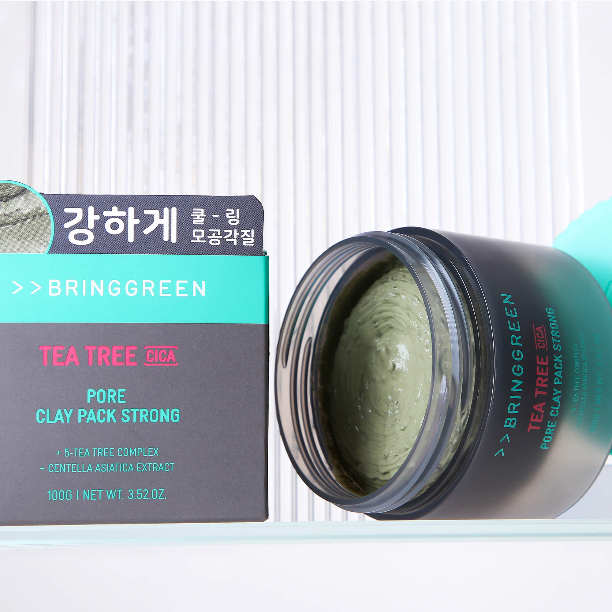 Masque à l'argile purifiant intense BRINGGREEN Tea Tree Cica Pore Clay Pack – 100 g #8