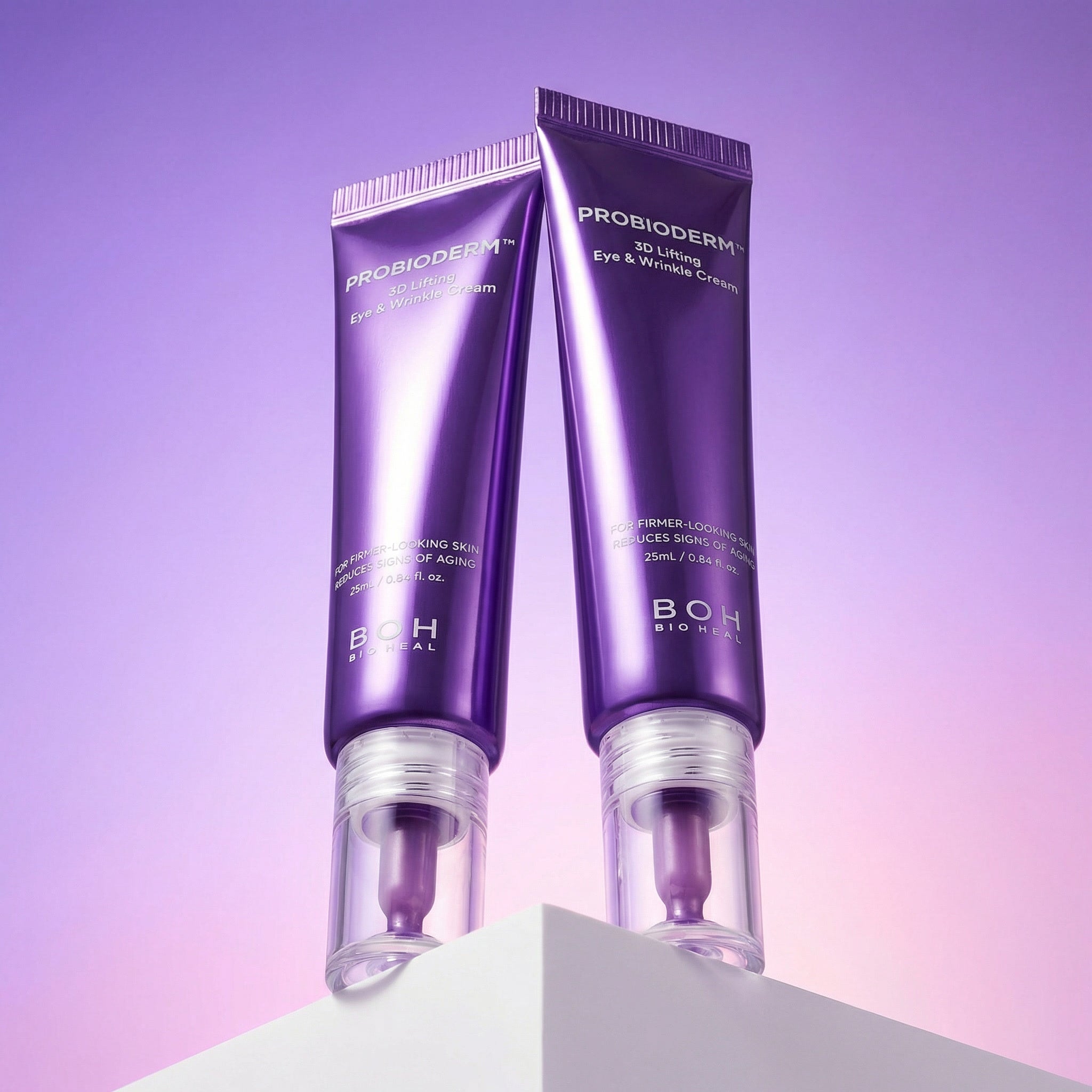 BIOHEAL BOH Probioderm™ 3D Lifting Eye & Wrinkle Cream – Zaawansowany krem pod oczy i na linie mimiczne (Double Pack) 2x25 ml #4