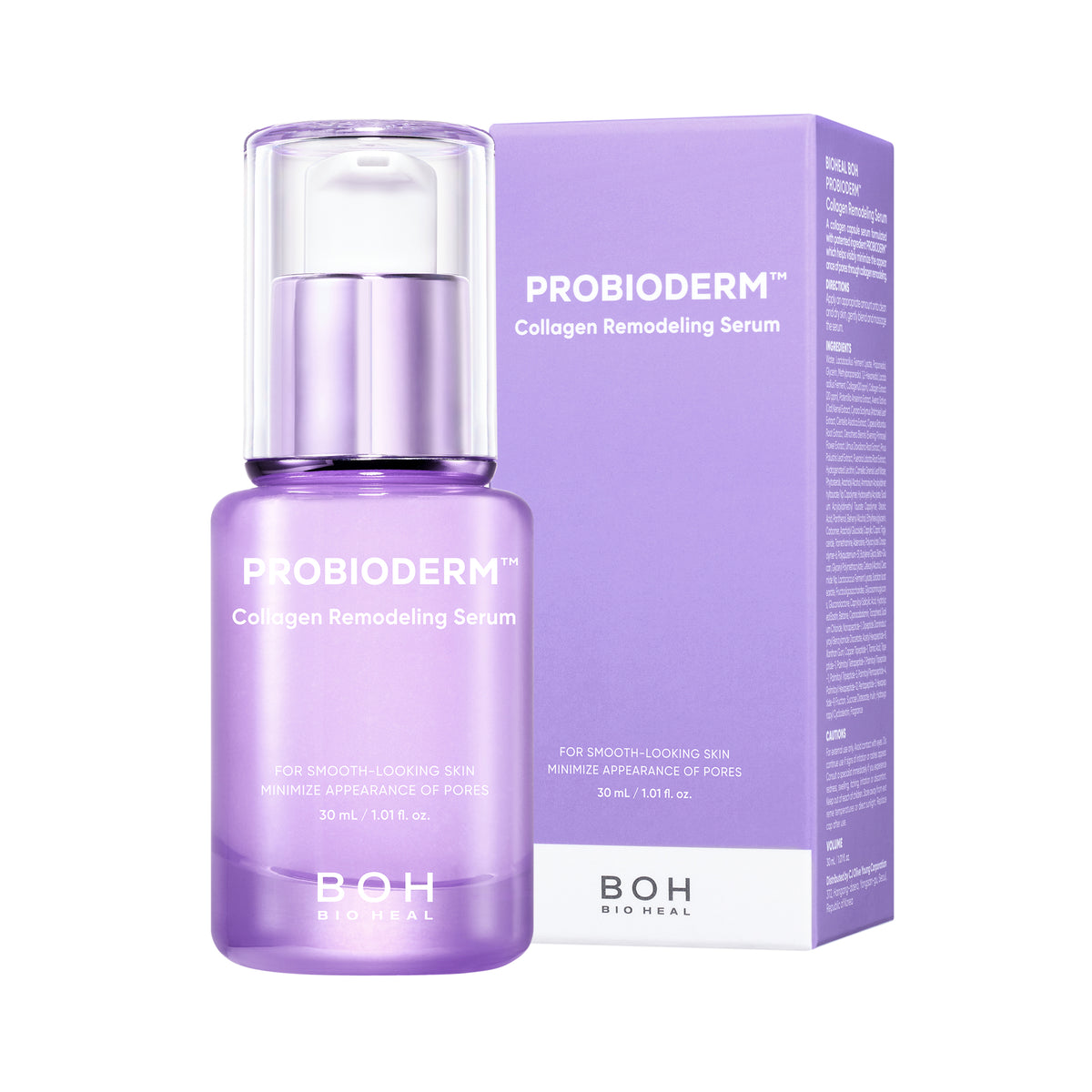 Boh Bio Heal BOH BIO HEAL Probioderm™ Collagen Remodeling Serum - Wygładzające serum kolagenowe 30 ml — Składniki i ocena