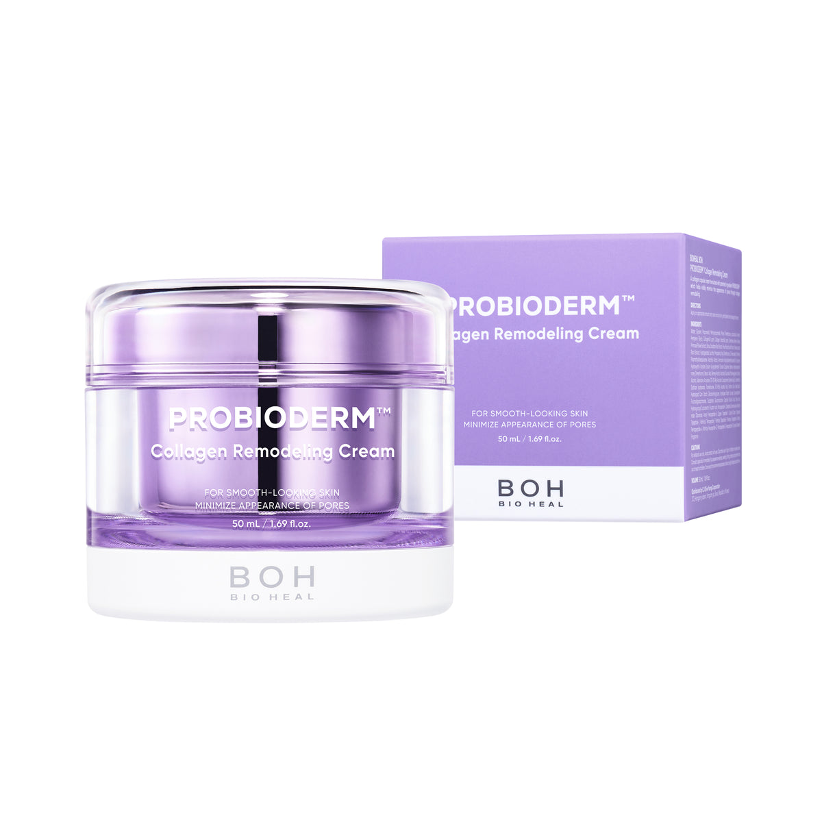 Boh Bio Heal BOH BIO HEAL Probioderm™ Collagen Remodeling Cream – Wygładzający krem kolagenowo-peptydowy 50 ml — Składniki i ocena