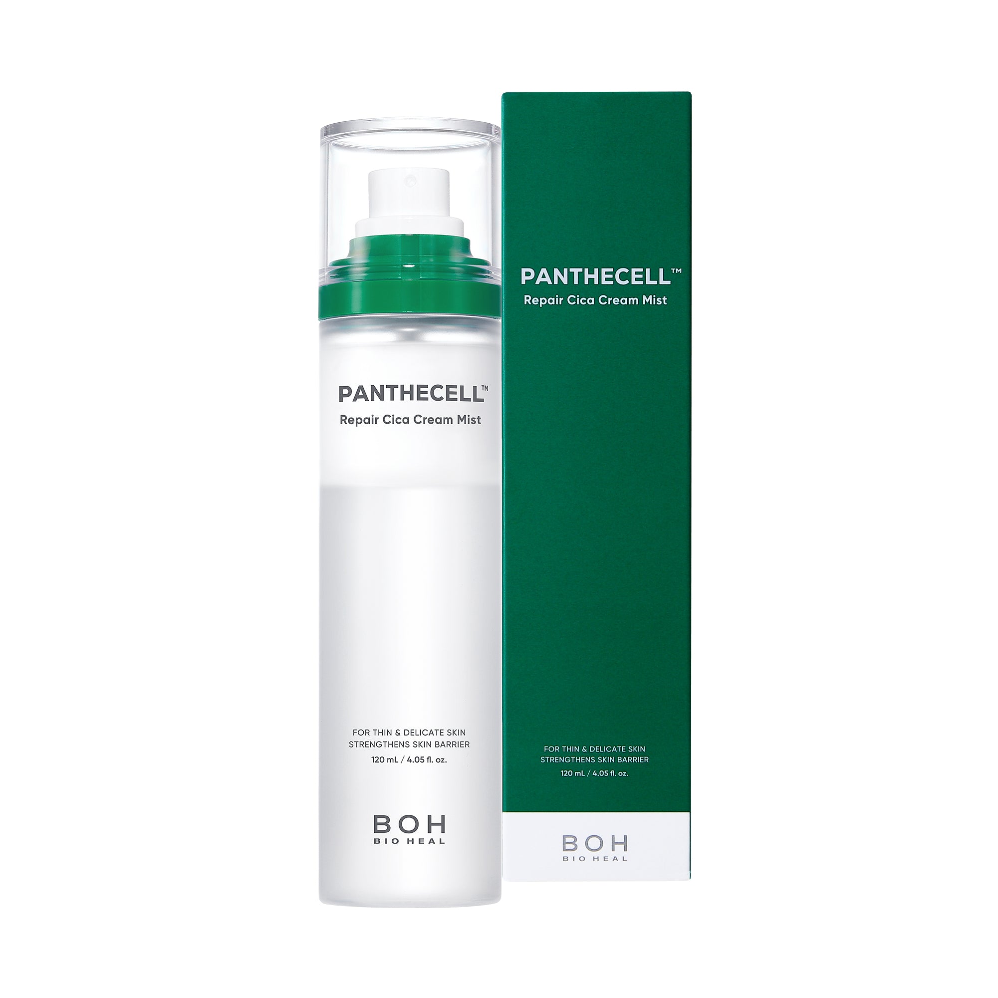 BIOHEAL BOH Panthecell™ Crème Réparatrice Cica Brume – Brume lactée apaisante et hydratante pour le visage 120 ml