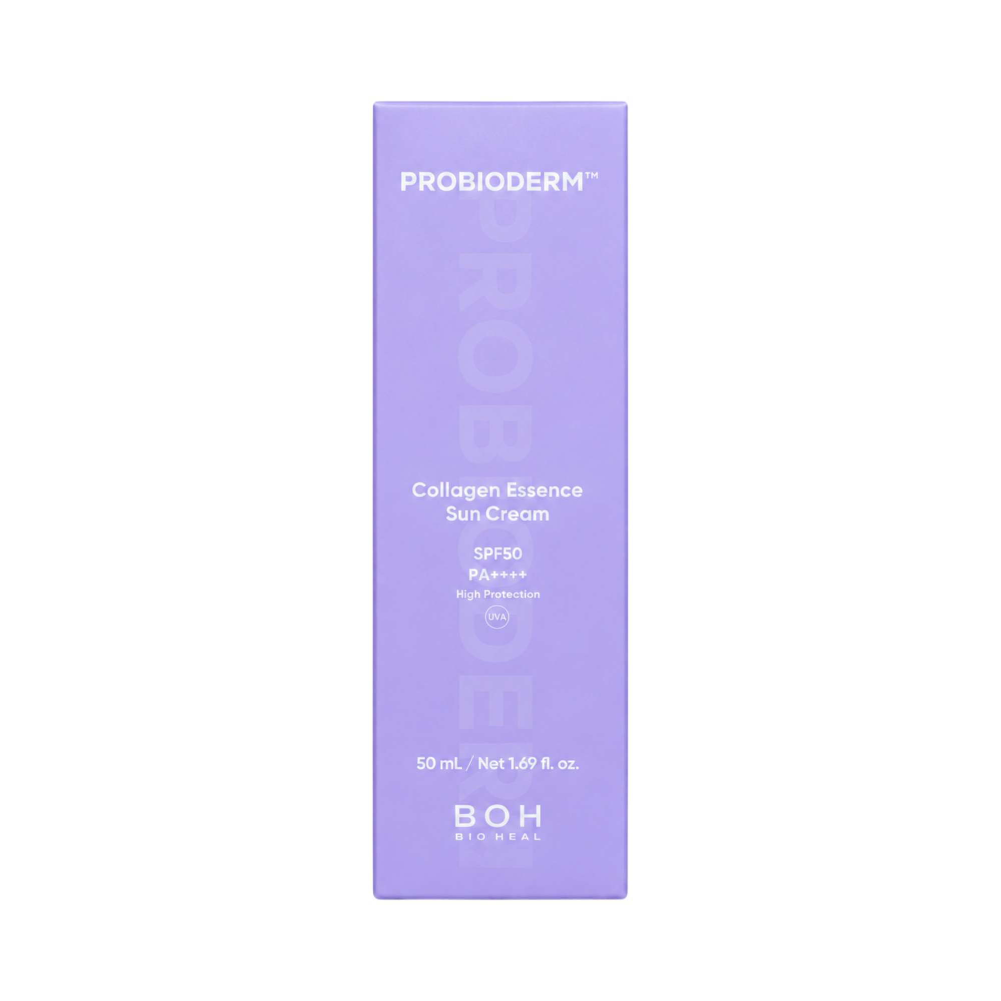 BOH BIO HEAL Probioderm™ Collagen Essence Sun Cream SPF50+ PA++++ – Lekki nawilżający krem przeciwsłoneczny 50 ml