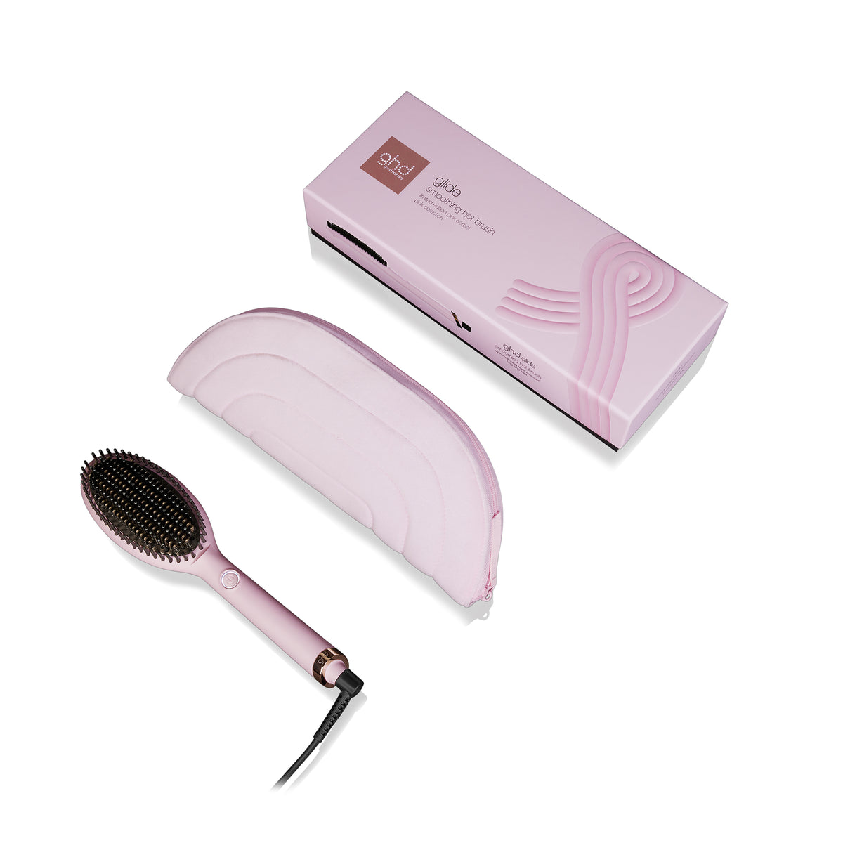 GHD GLIDE PINK Elektryczna szczotka wygładzająca do włosów + etui #3