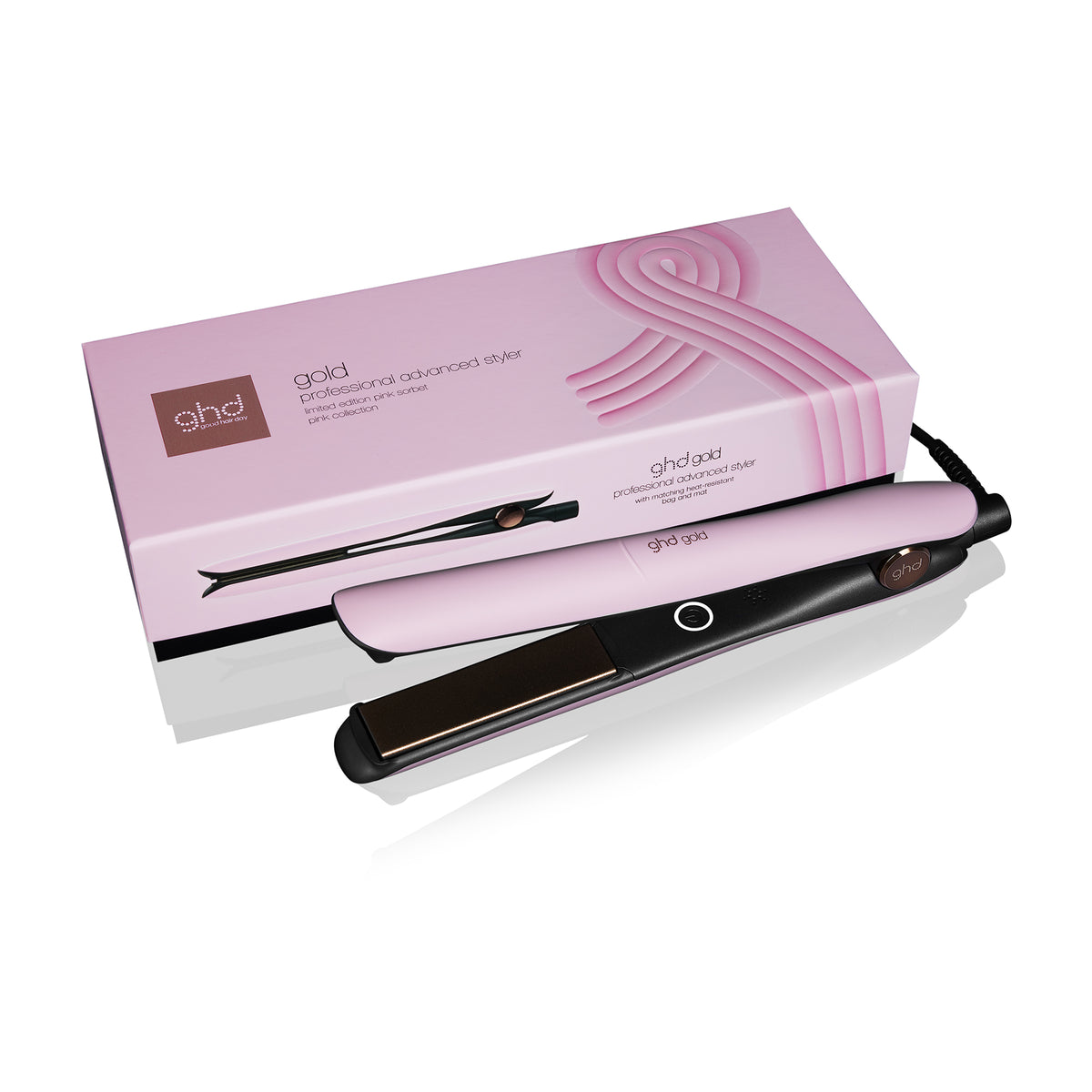 GHD GOLD PINK Prostownica do włosów + etui