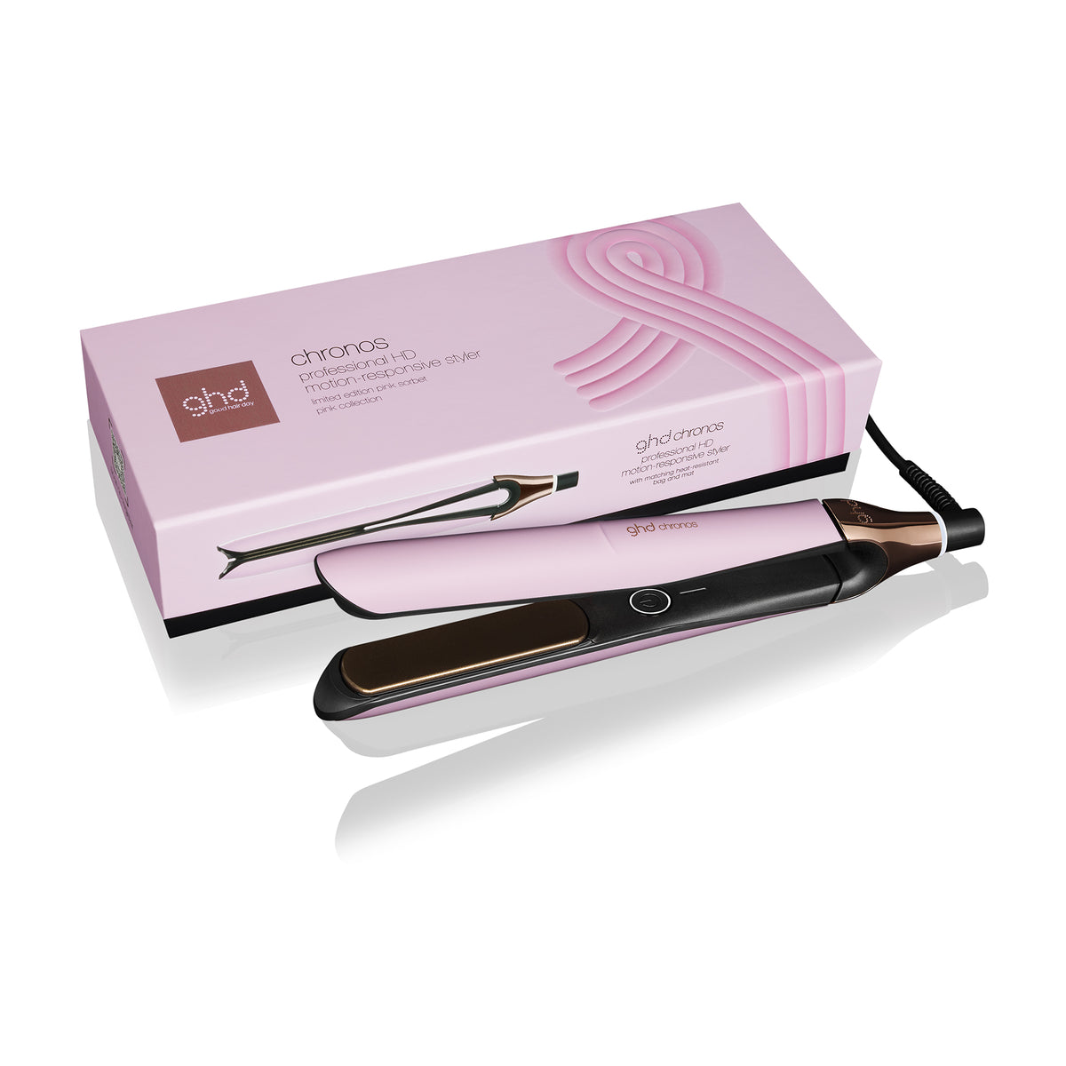 GHD CHRONOS PINK Prostownica do włosów + etui