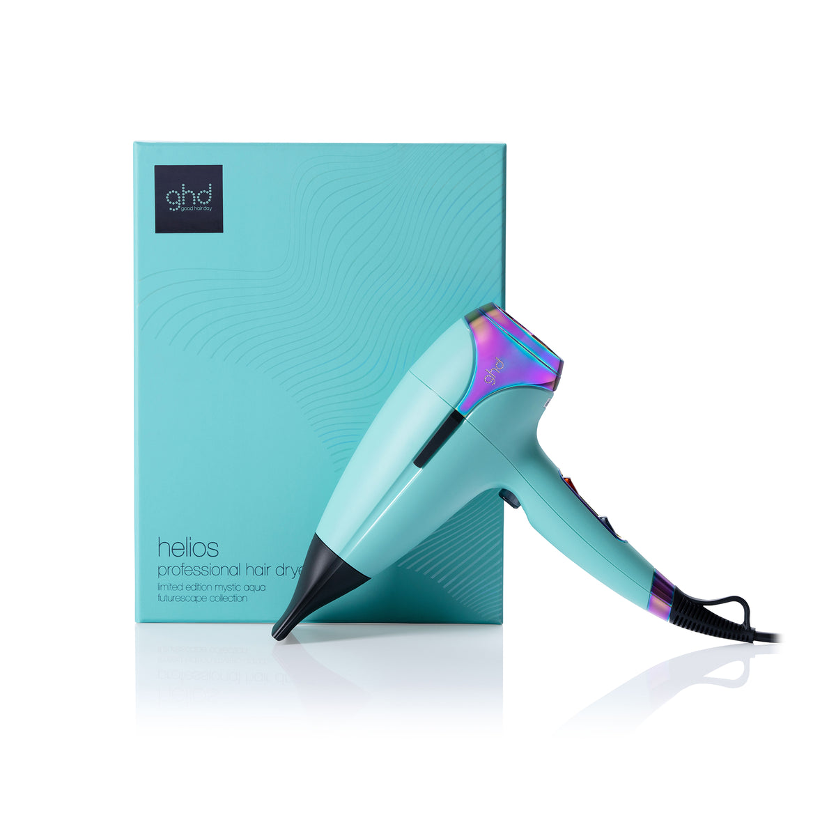 GHD HELIOS FUTURESCAPE Mystic Aqua Suszarka do włosów + etui