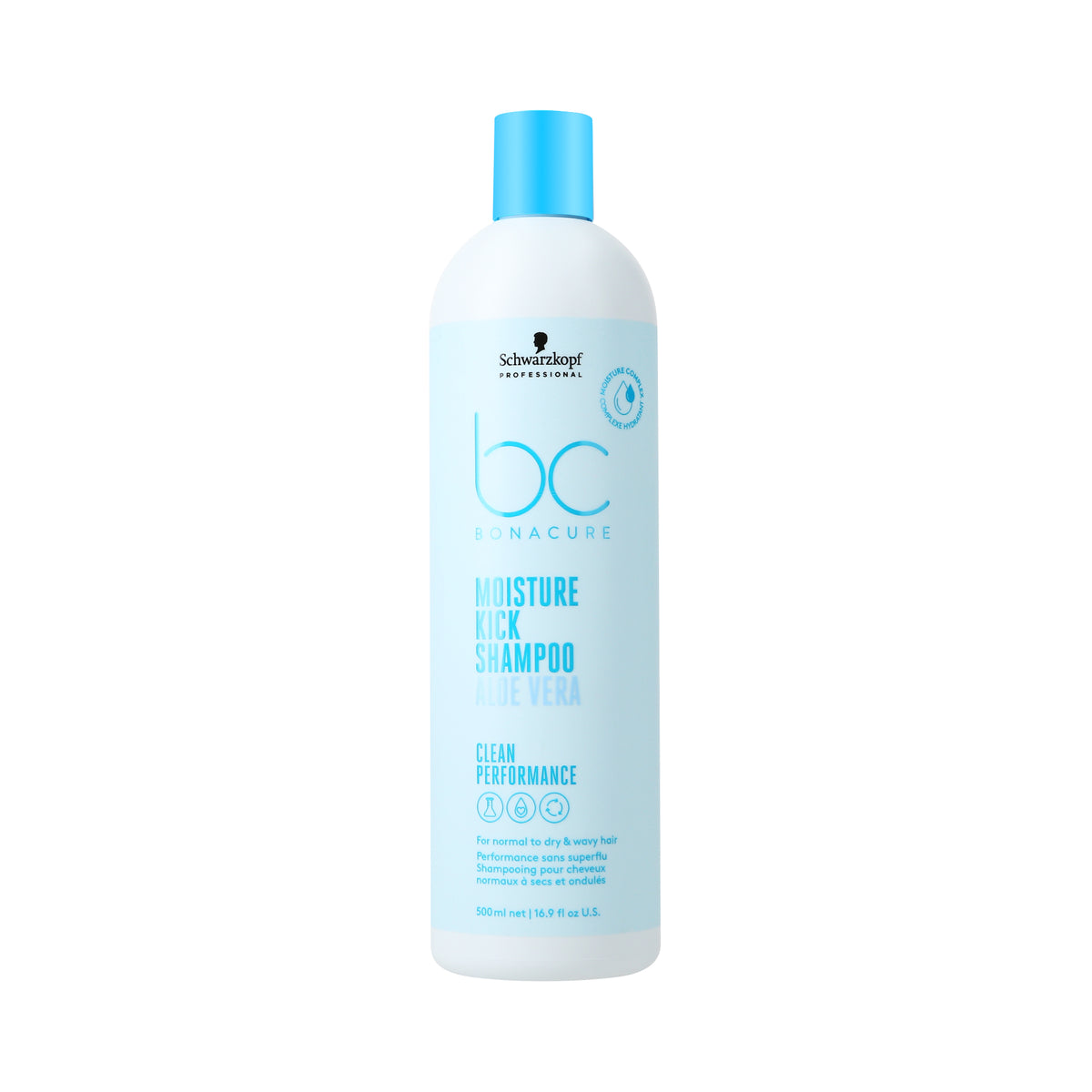 Schwarzkopf Professional SCHWARZKOPF BONACURE MOISTURE KICK Nawilżający szampon 500 ml
