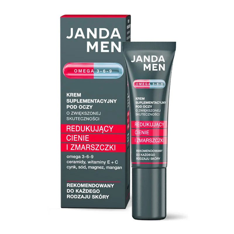 JANDA MEN OMEGA Augencreme für Männer Omega 3-6-9 15 ml