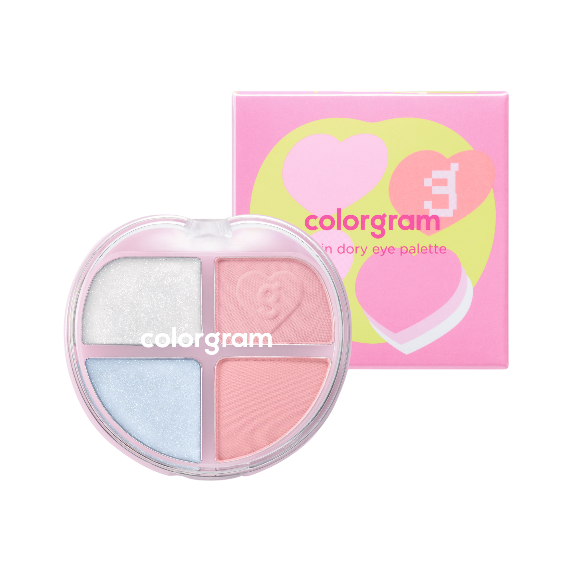 COLORGRAM TINTIN DORY EYE PALETTE Paleta cieni do powiek, 05 Fairy Tory 4 g #2