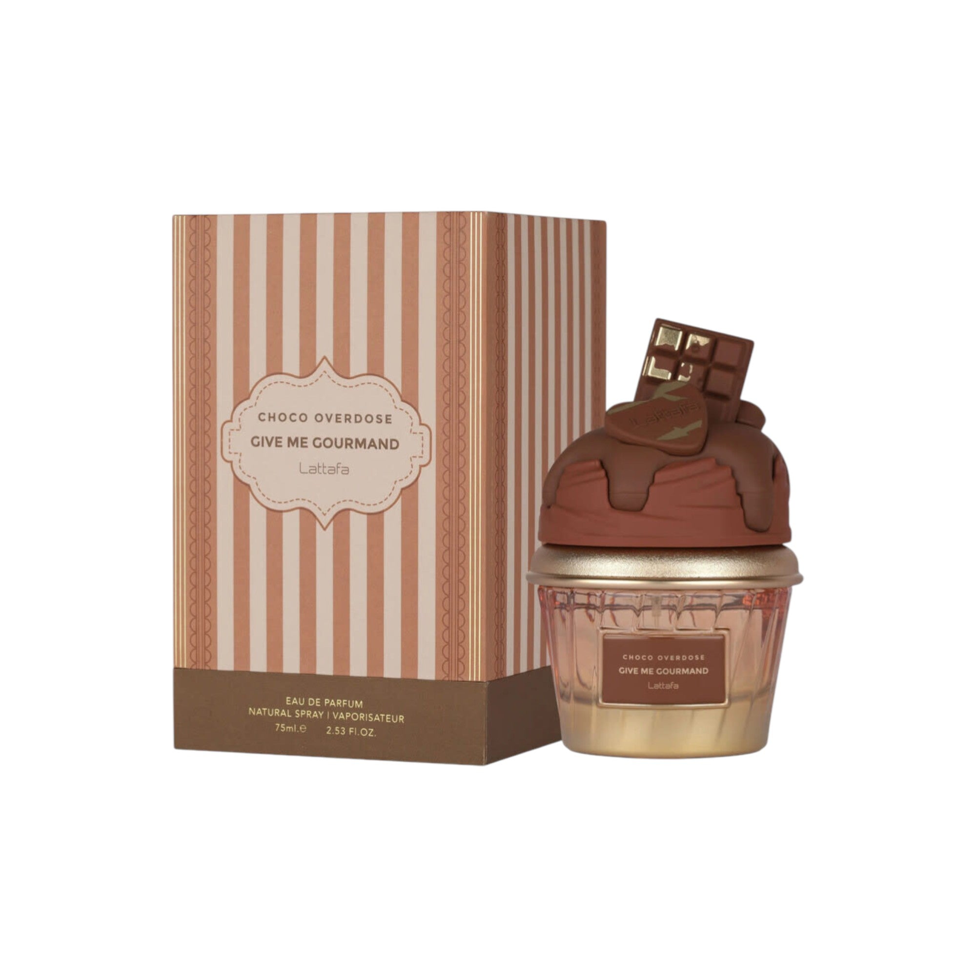 LATTAFA CHOCO OVERDOSE GIVE ME GOURMAND Eau de Parfum da donna 75 ml